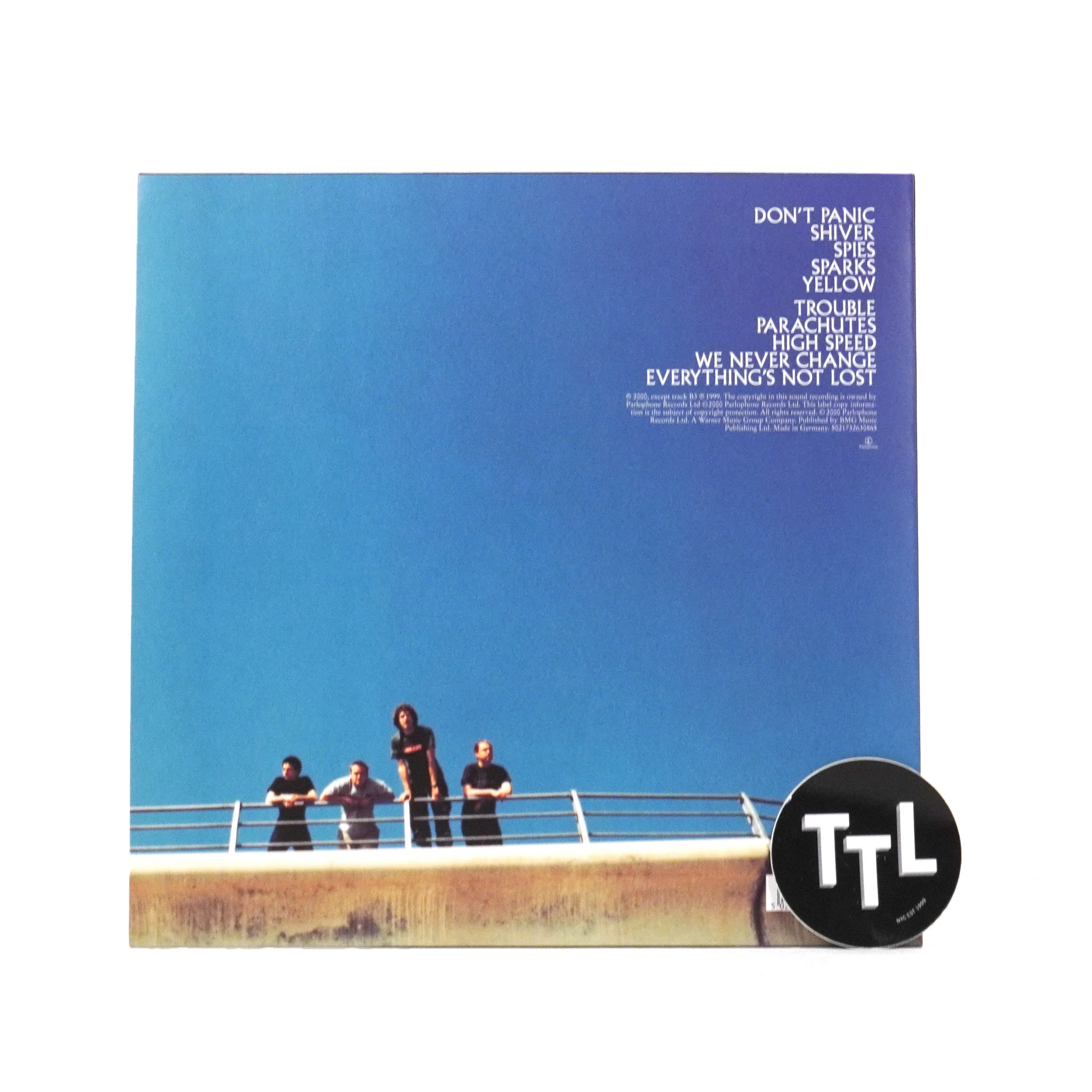 Coldplay: Parachutes (Clear Colored Vinyl) Vinyl LP - Image 3
