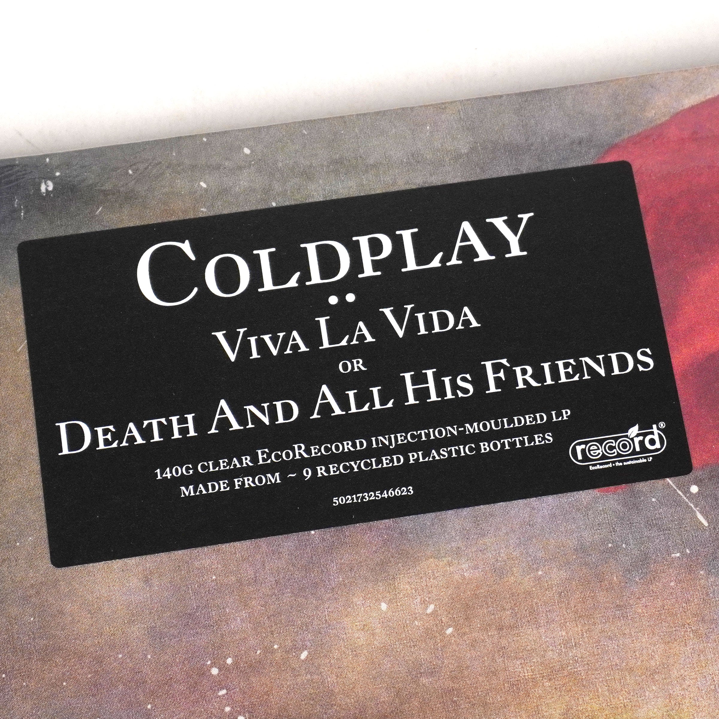 Coldplay: Viva La Vida or Death and All His Friends (Clear Colored Vinyl) Vinyl LP - Image 4