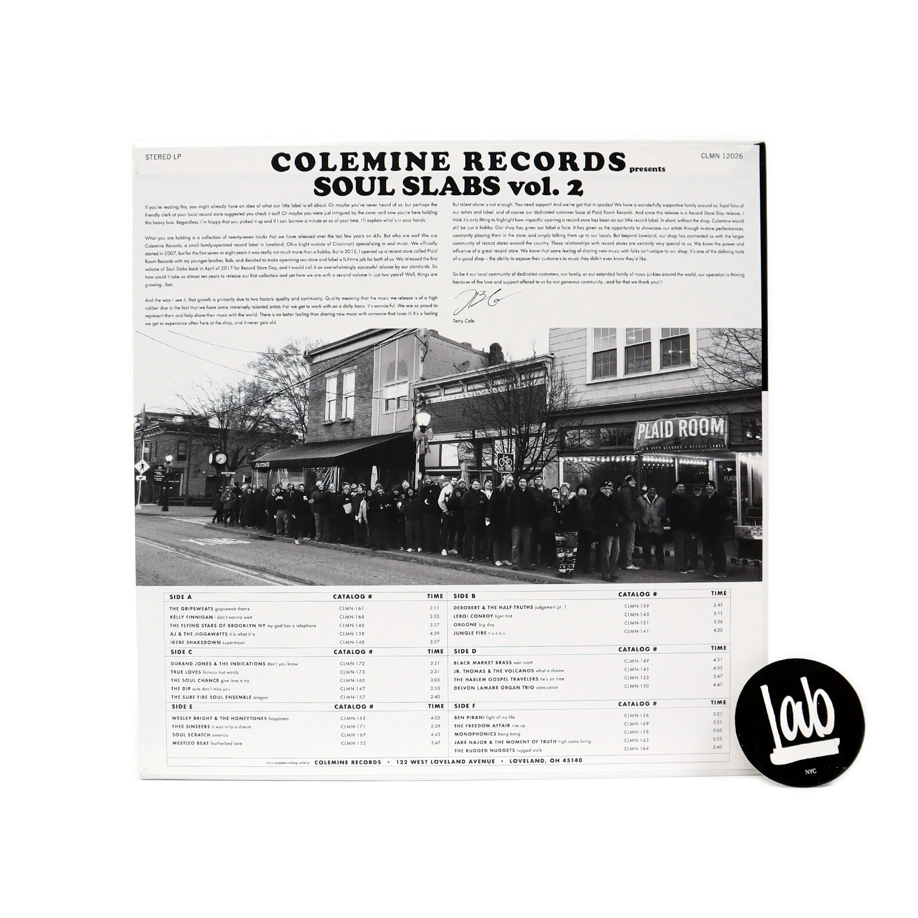 Colemine Records: Soul Slabs Vol.2 Vinyl 3LP Boxset - Image 3