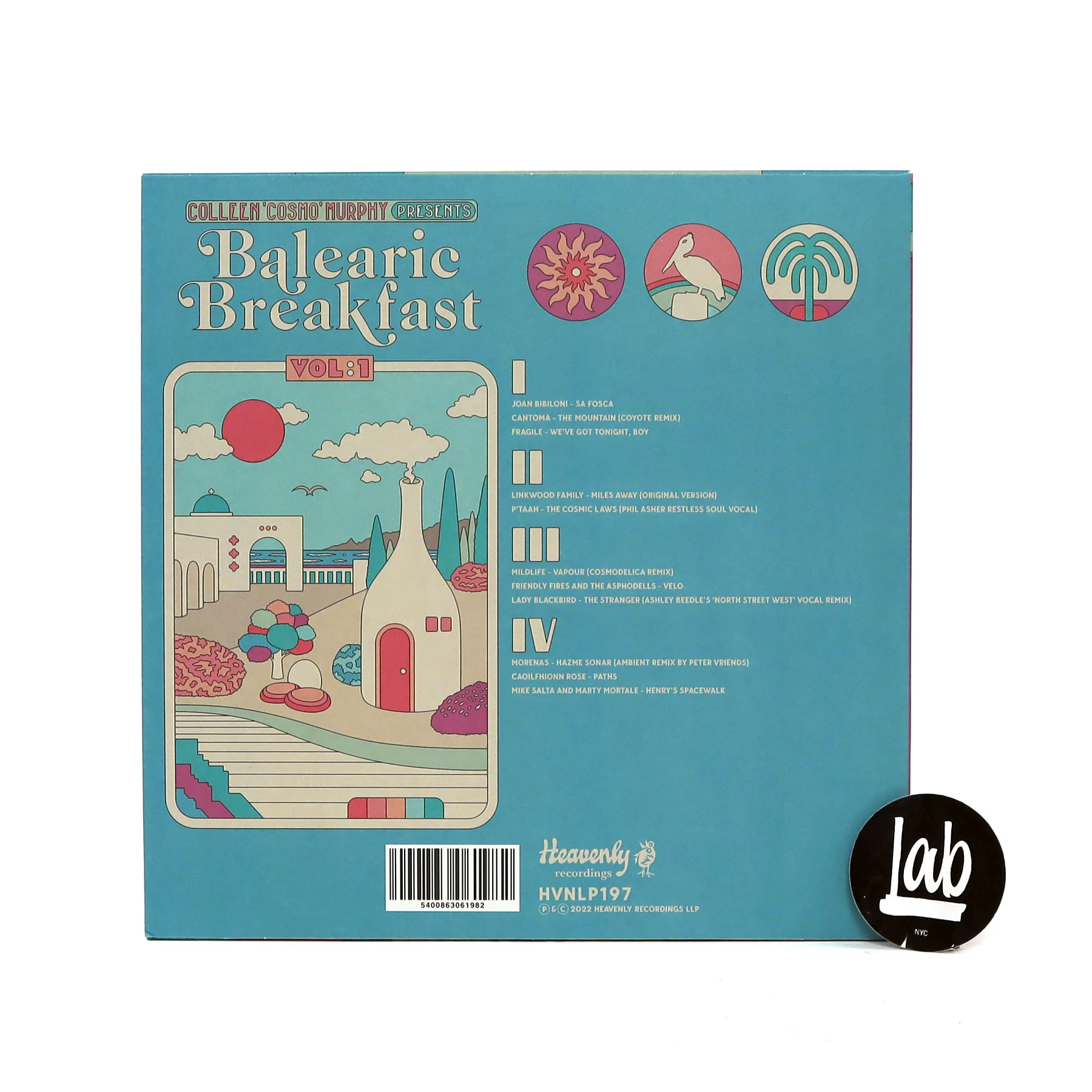 Colleen Cosmo Murphy Presents: Balearic Breakfast Vol.1 Vinyl 2LP - Image 3