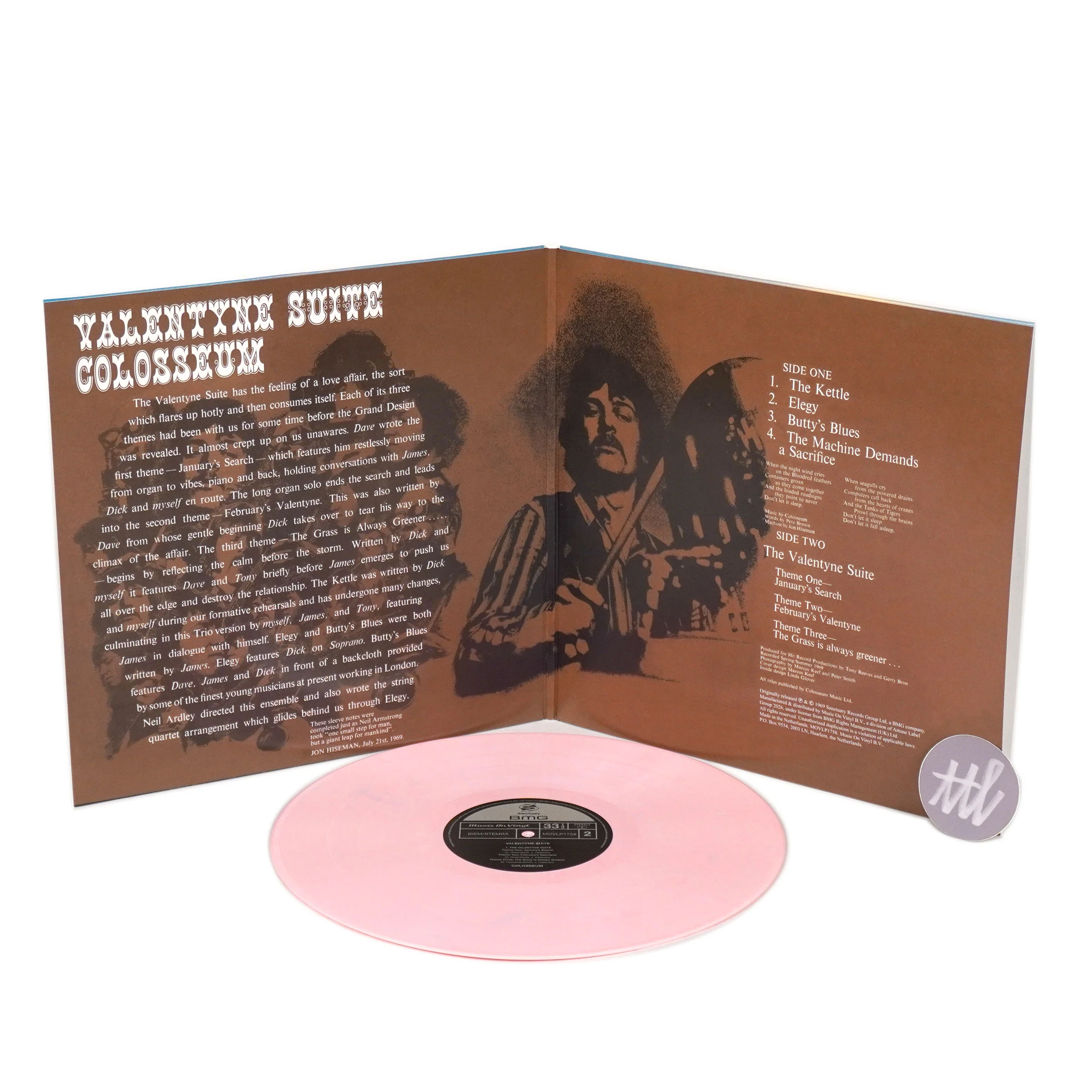 Colosseum: Valentyne Suite (180g, Import, Colored Vinyl) Vinyl LP - Image 2