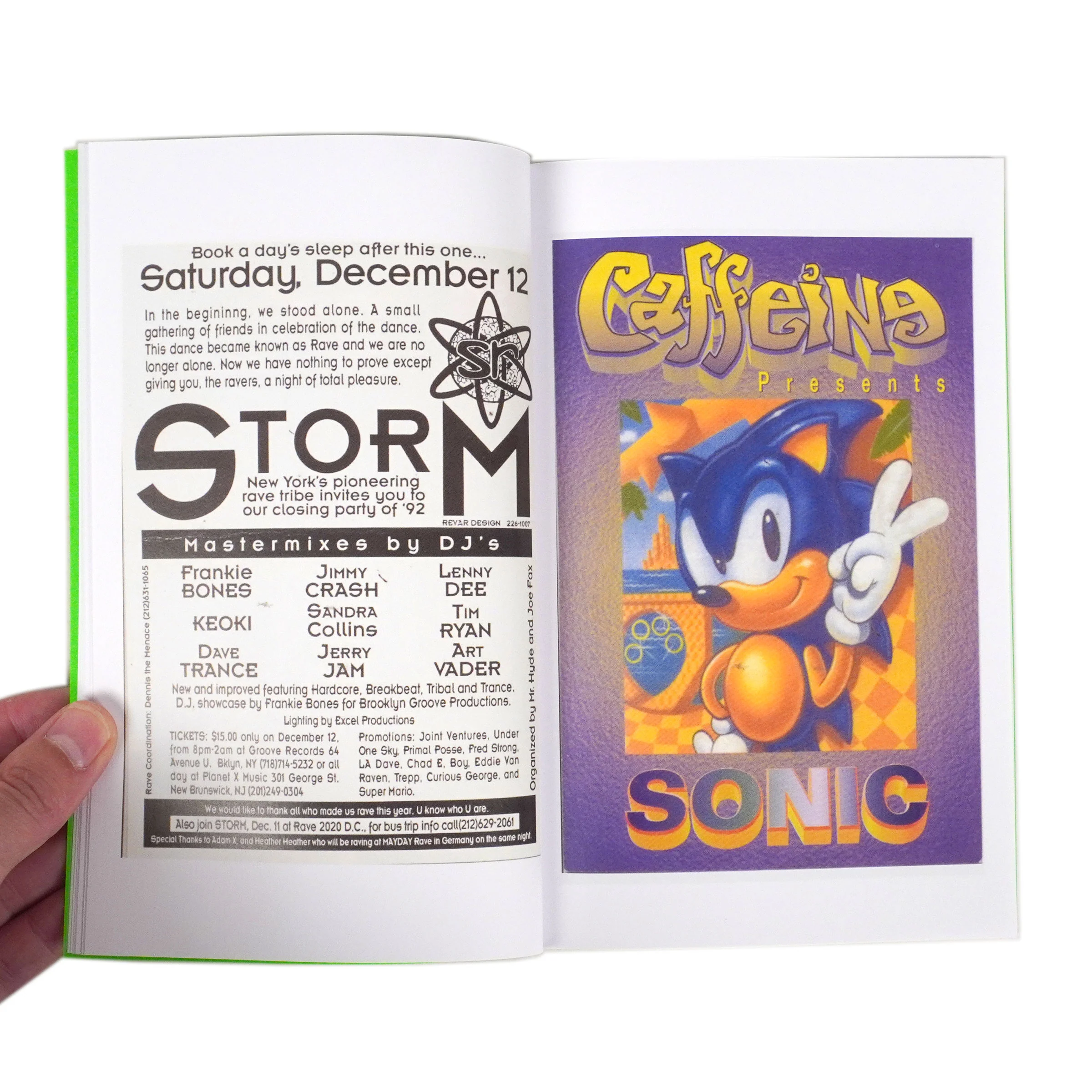 Colpa Press: Rave Flyer Zine Pack (NY) - Image 3