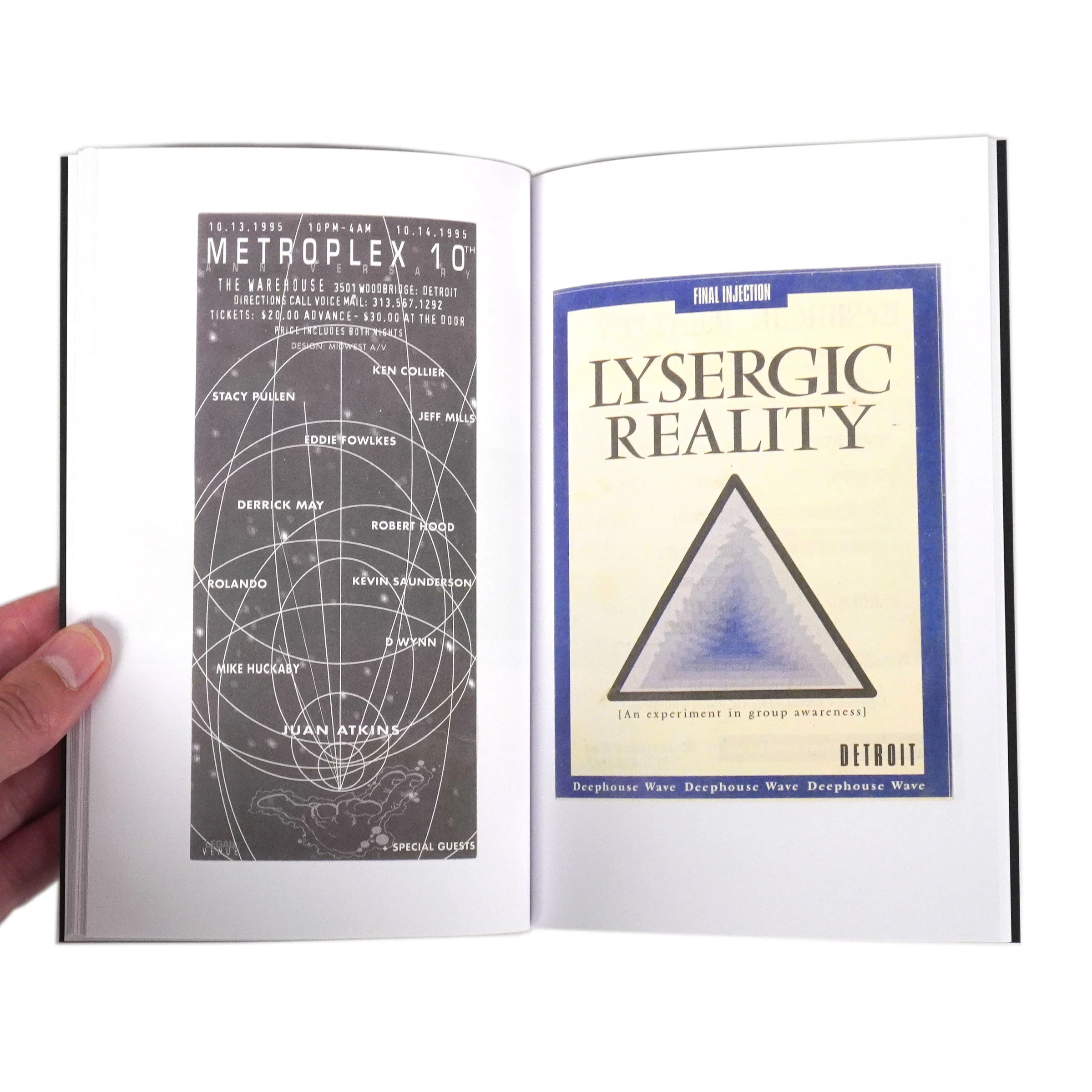 Colpa Press: Rave Flyer Zine Pack (Paris + Detroit) - Image 4