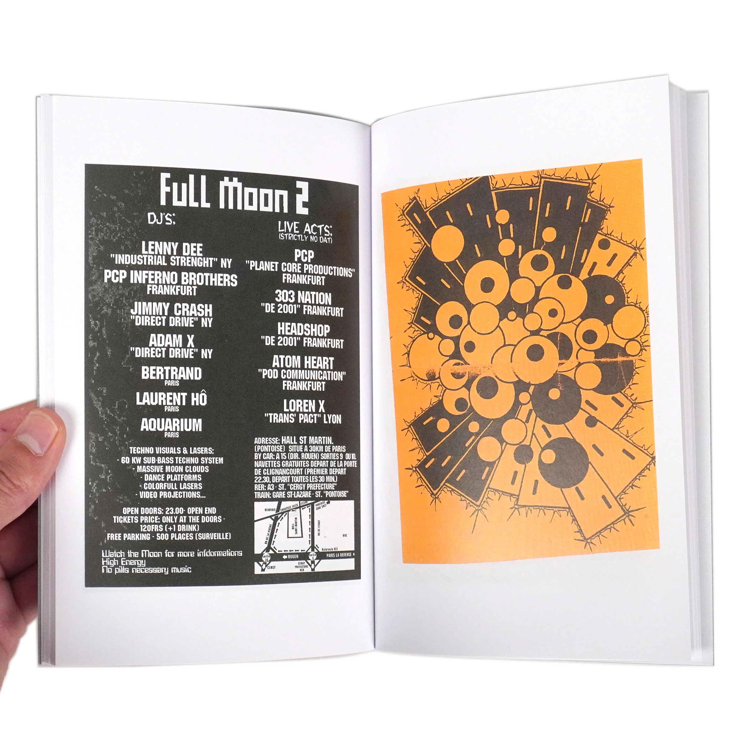 Colpa Press: Rave Flyer Zine Pack (Paris + Detroit) - Image 6