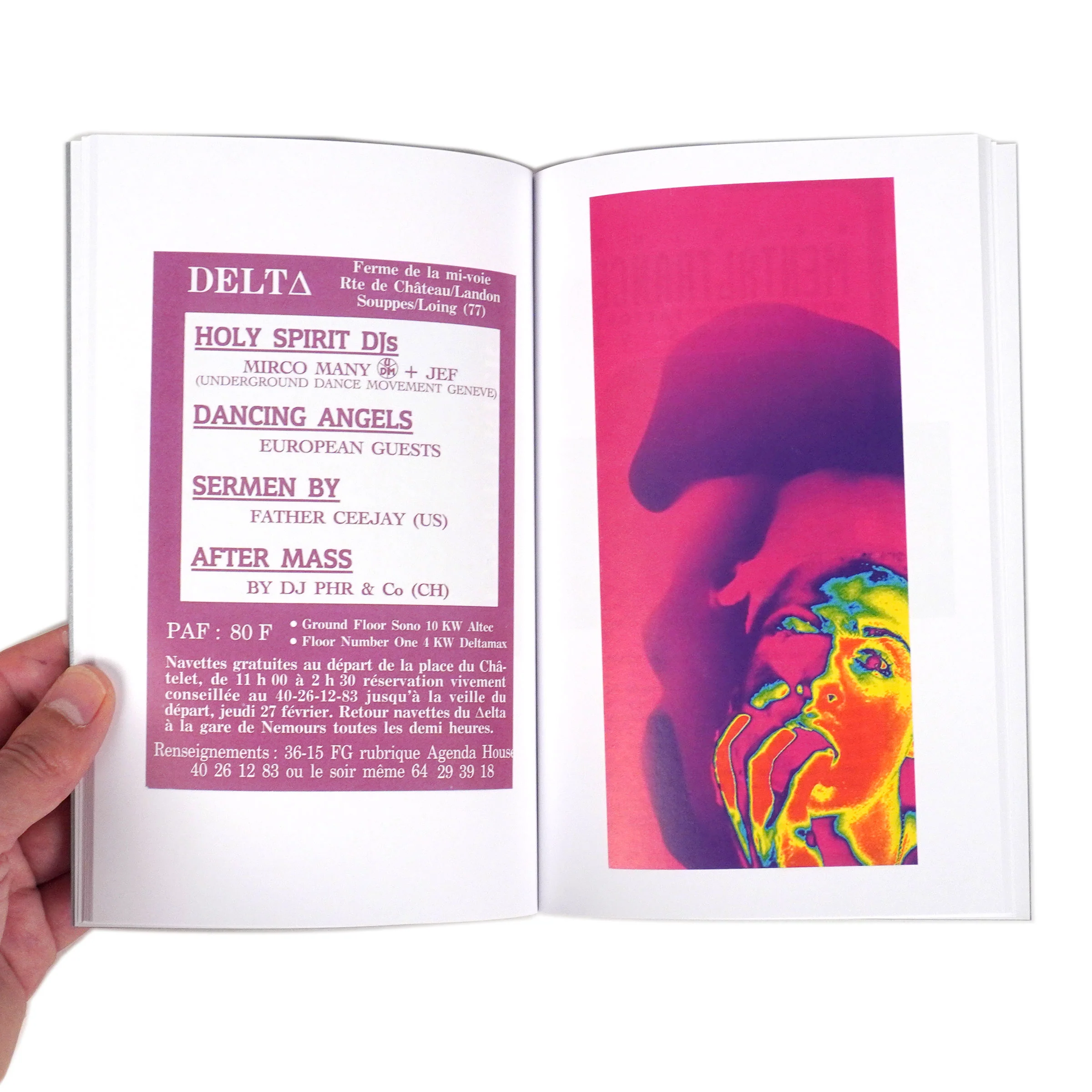 Colpa Press: Rave Flyer Zine Pack (Paris + Detroit) - Image 7