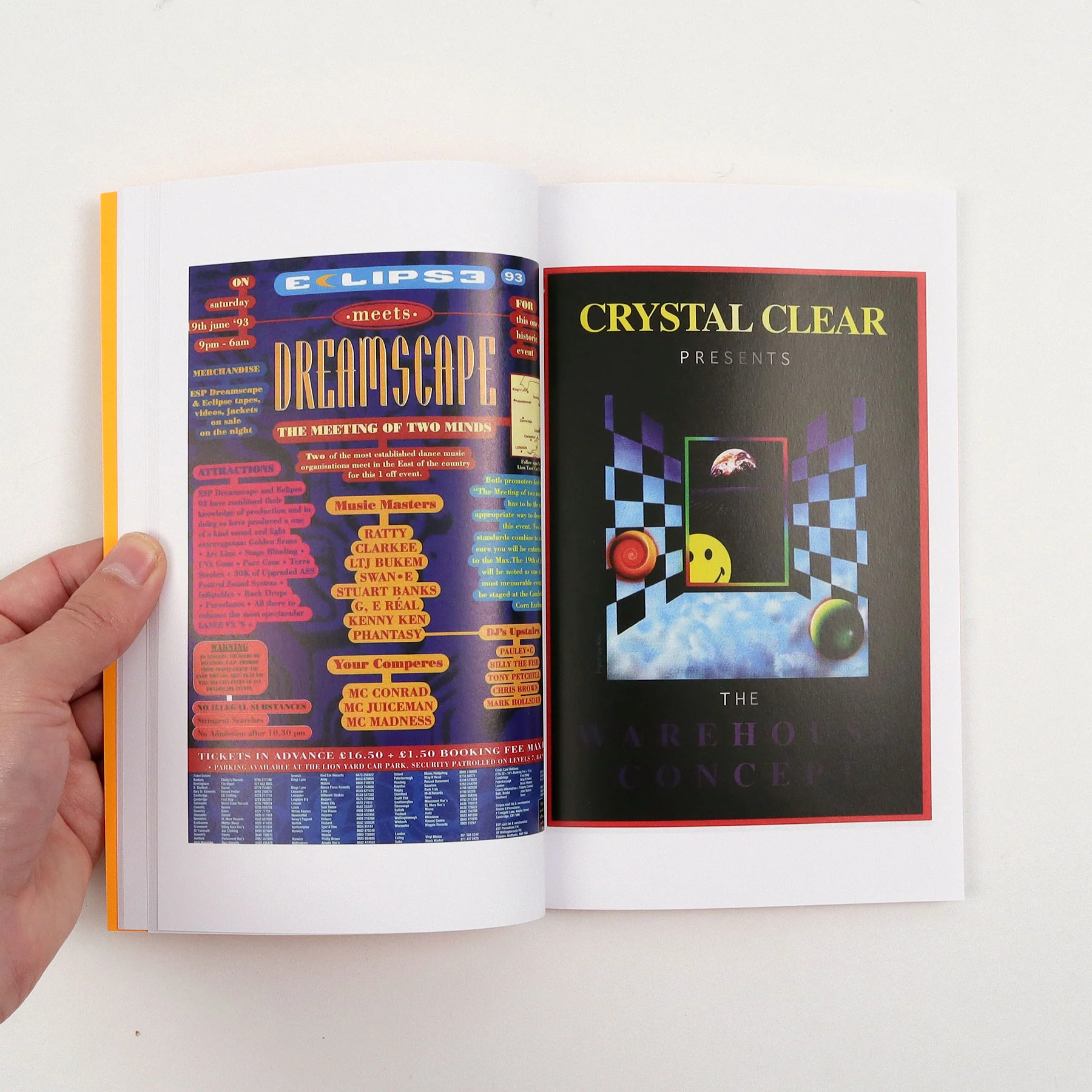 Colpa Press: Rave Flyer Zine Pack (UK + London) - Image 3