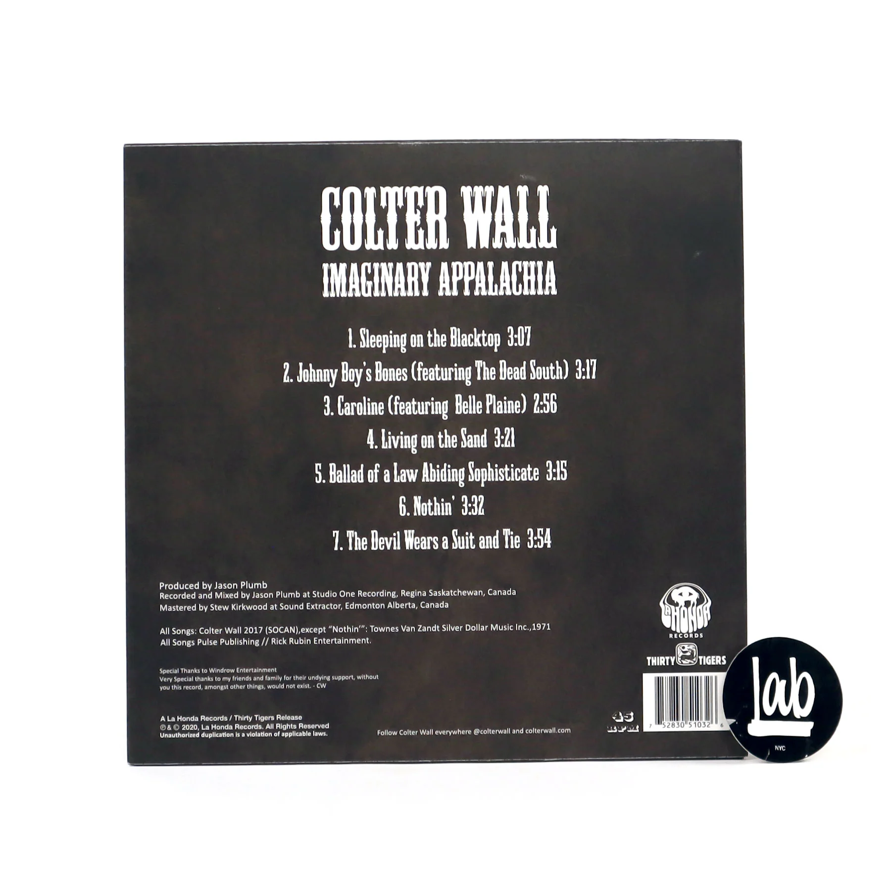 Colter Wall: Imaginary Appalachia Vinyl LP - Image 3