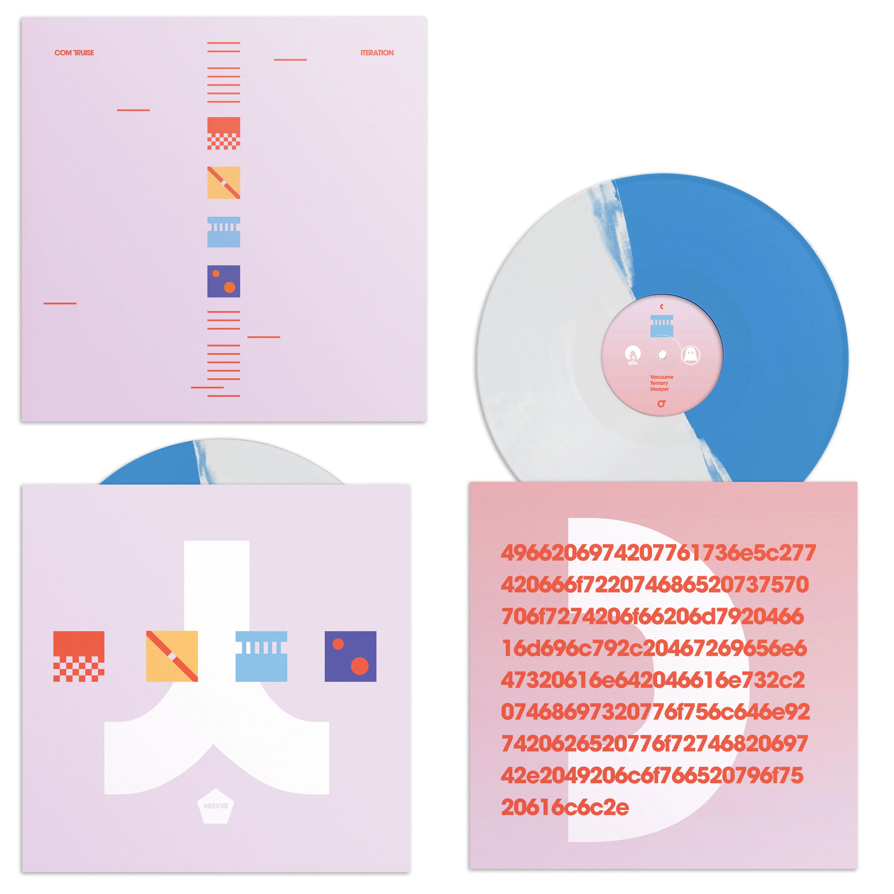 Com Truise: Iteration (Colored Vinyl) Vinyl 2LP - Image 2
