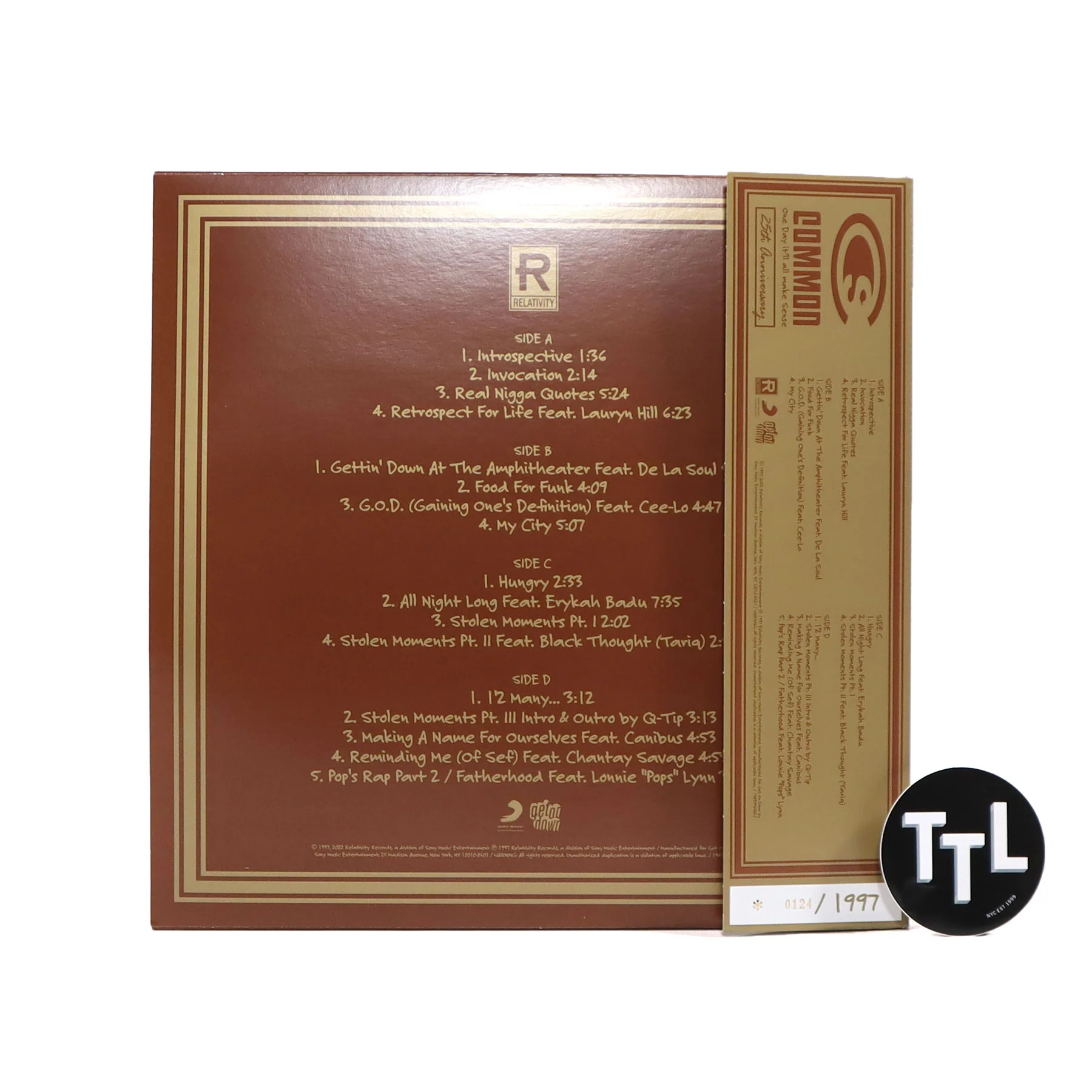 Common: One Day It'll All Make Sense (Colored Vinyl) Vinyl 2LP - Image 3