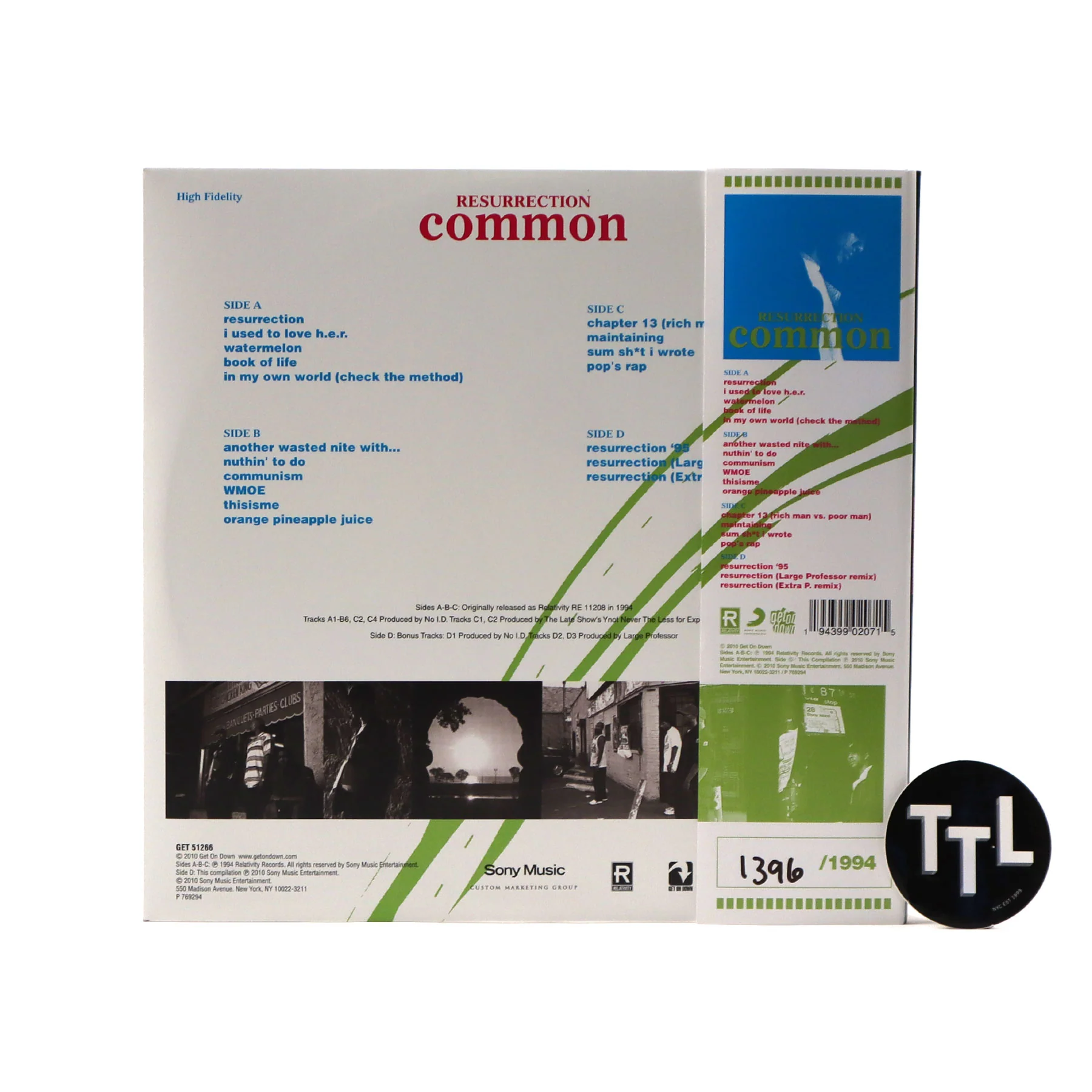 Common: Resurrection (Colored Vinyl) Vinyl 2LP - Image 3