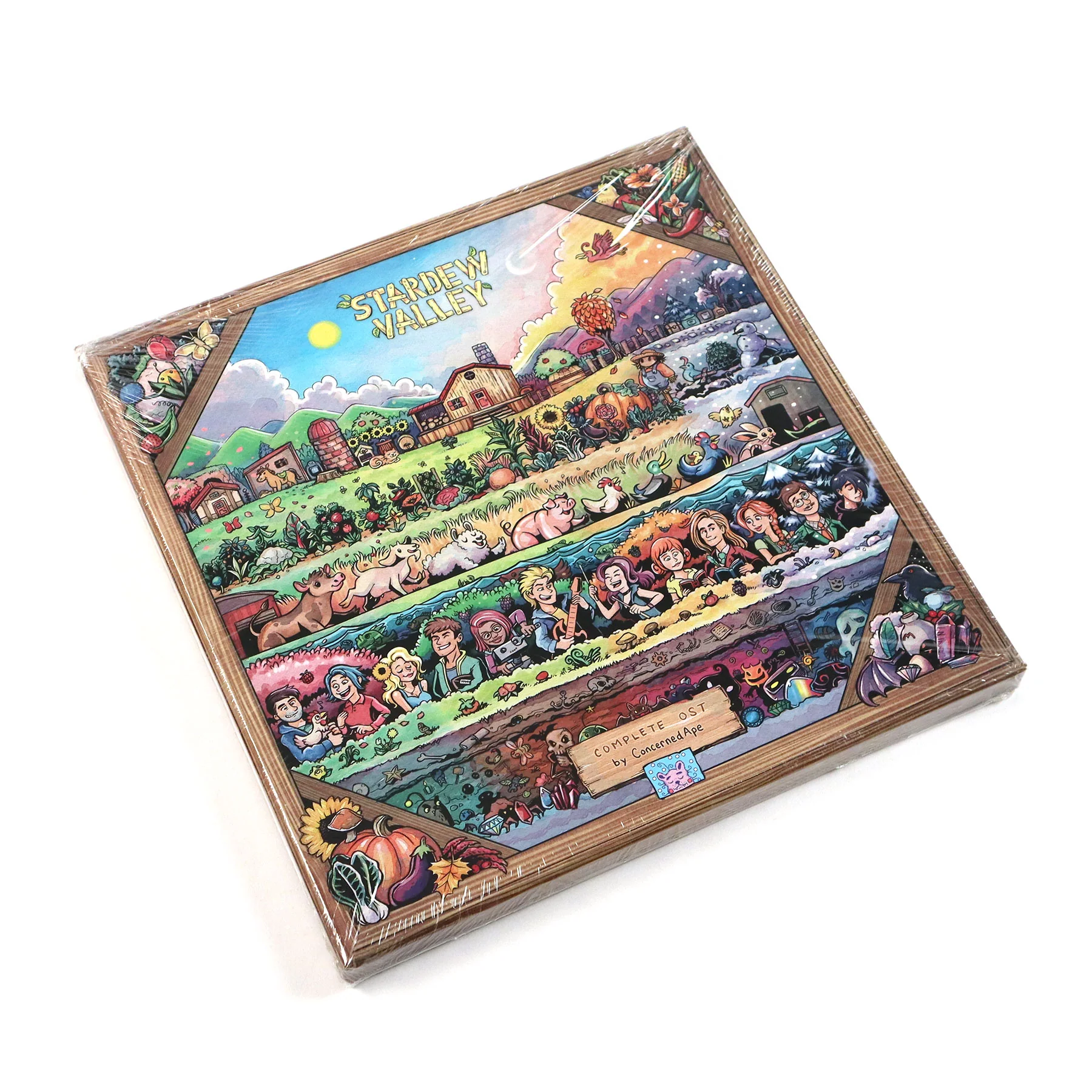 ConcernedApe: Stardew Valley Complete Soundtrack (Colored Vinyl) Vinyl 4LP Boxset