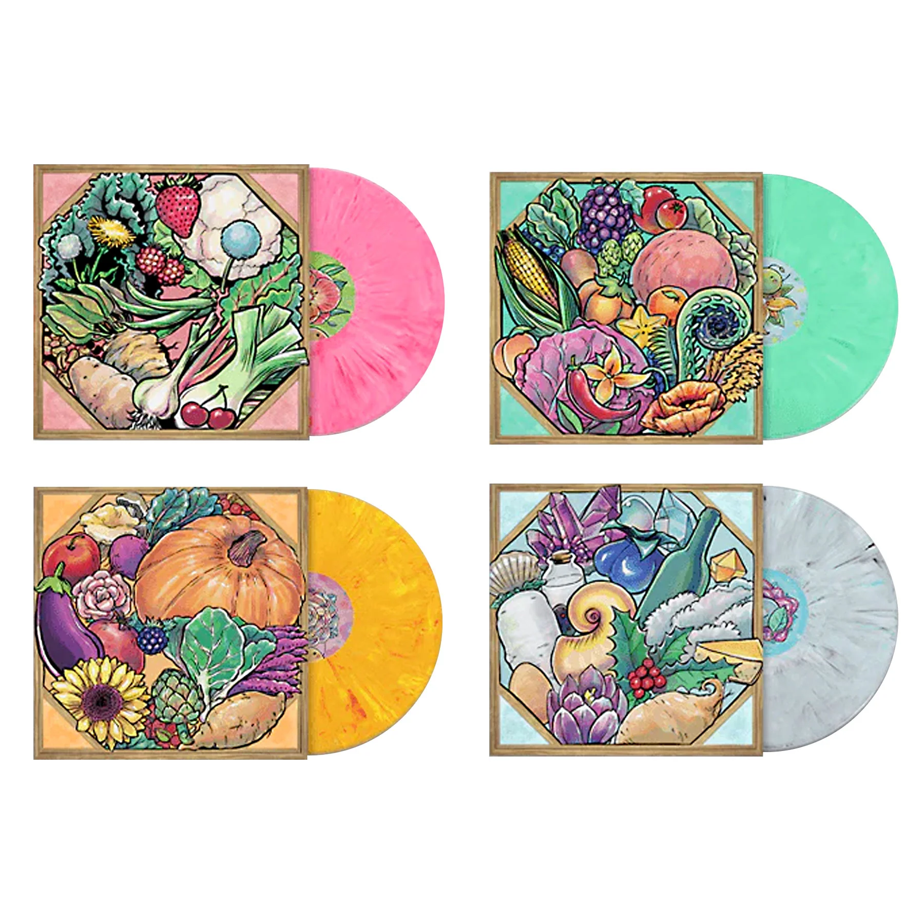 ConcernedApe: Stardew Valley Complete Soundtrack (Colored Vinyl) Vinyl 4LP Boxset - Image 2
