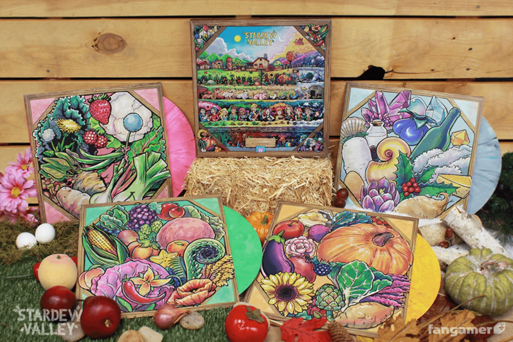 ConcernedApe: Stardew Valley Complete Soundtrack (Colored Vinyl) Vinyl 4LP Boxset - Image 5