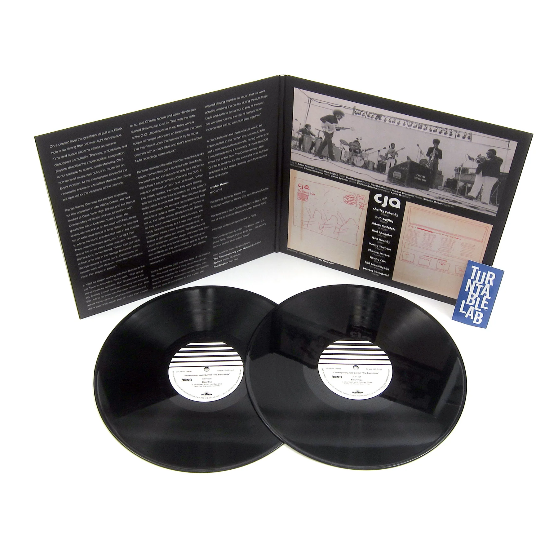 Contemporary Jazz Quintet: The Black Hole (CJQ) Vinyl 2LP - Image 2