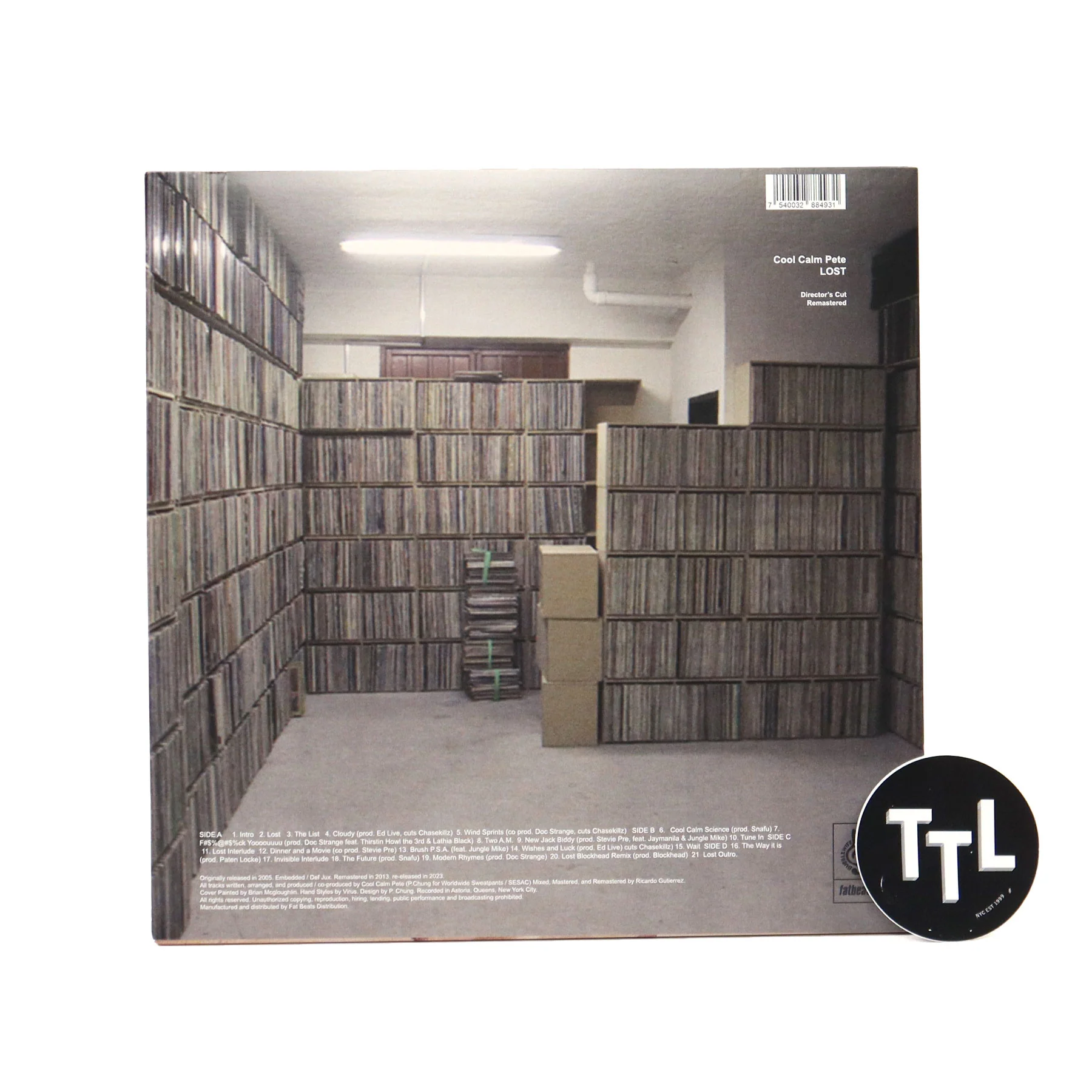 Cool Calm Pete: LOST - Director's Cut Vinyl 2LP - Image 3