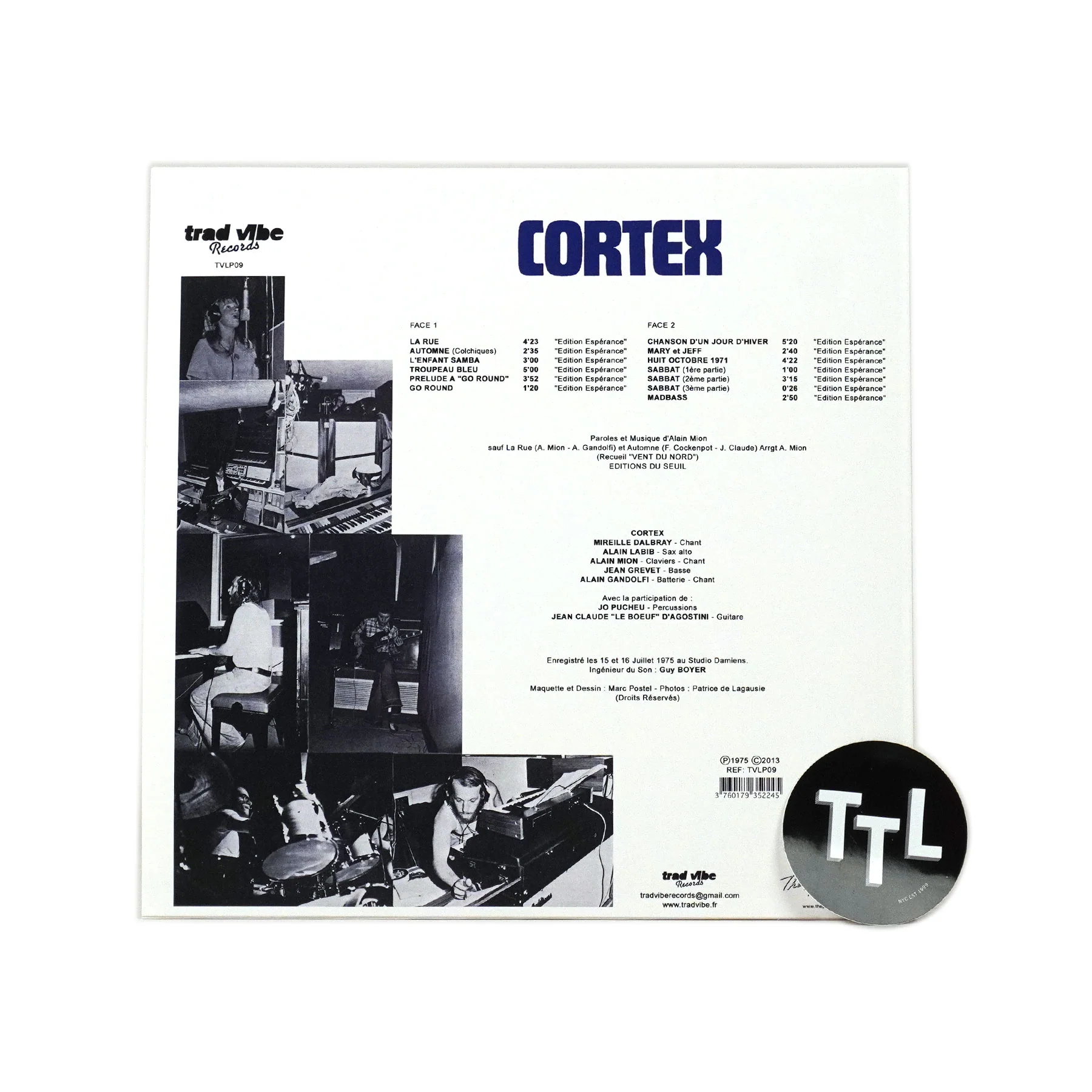 Cortex: Troupeau Bleu - 50th Anniversary Edition (180g) Vinyl LP - Image 3