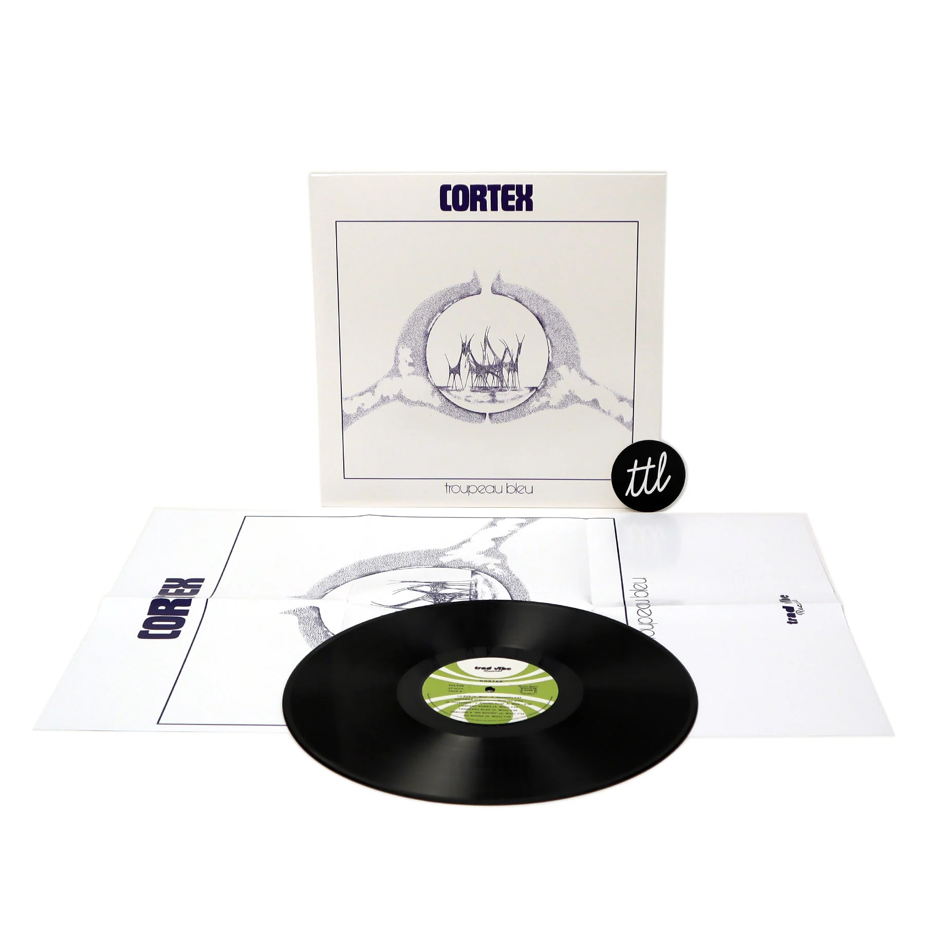 Cortex: Troupeau Bleu Vinyl LP - Image 2