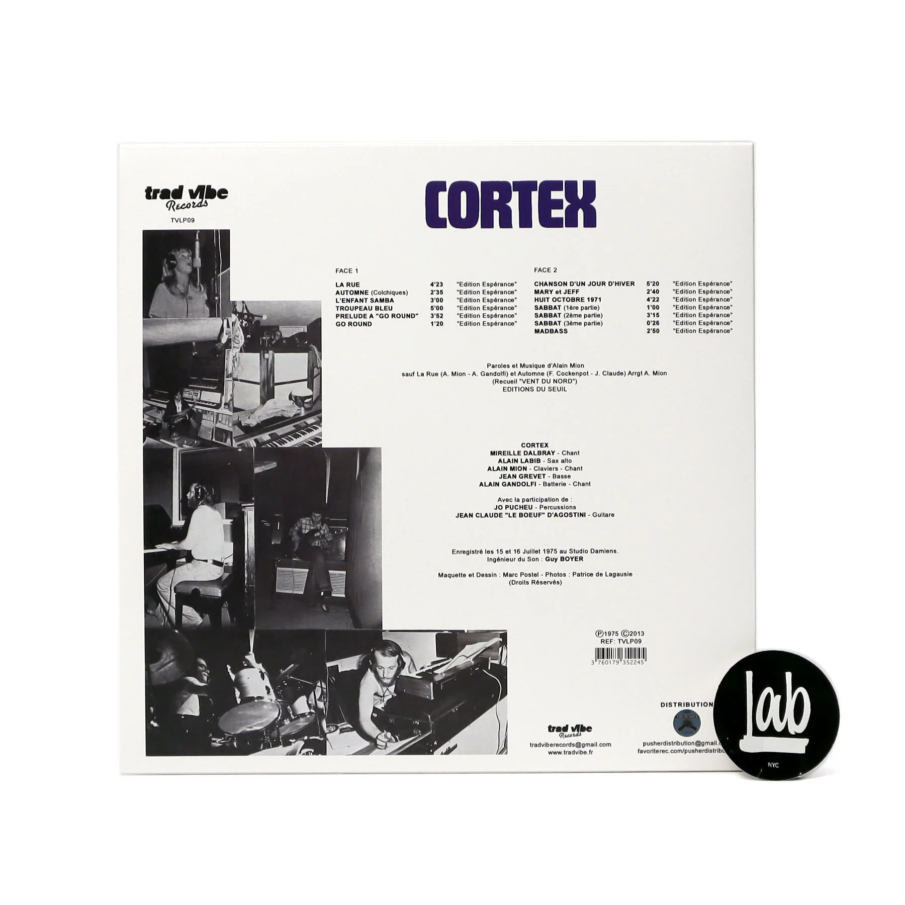 Cortex: Troupeau Bleu Vinyl LP - Image 3