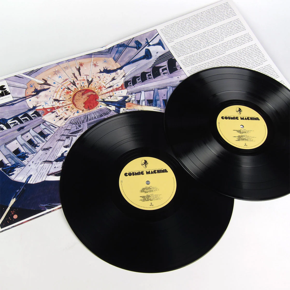 Cosmic Machine: A Voyage Across French Cosmic & Electronic Avantgarde CD+2LP - Image 2
