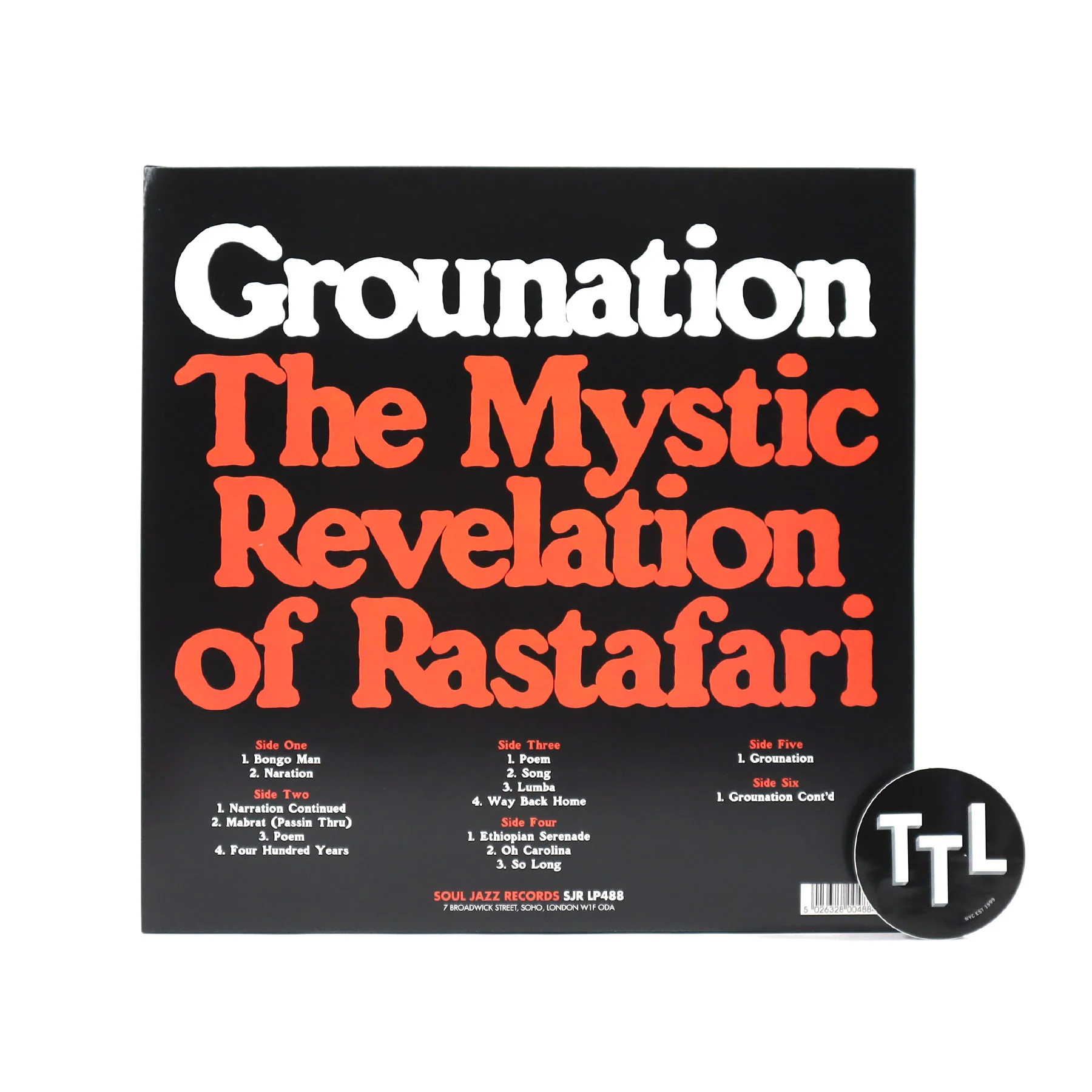 Count Ossie & Mystic Revelation Of Rastafari: Grounation Vinyl 3LP - Image 3