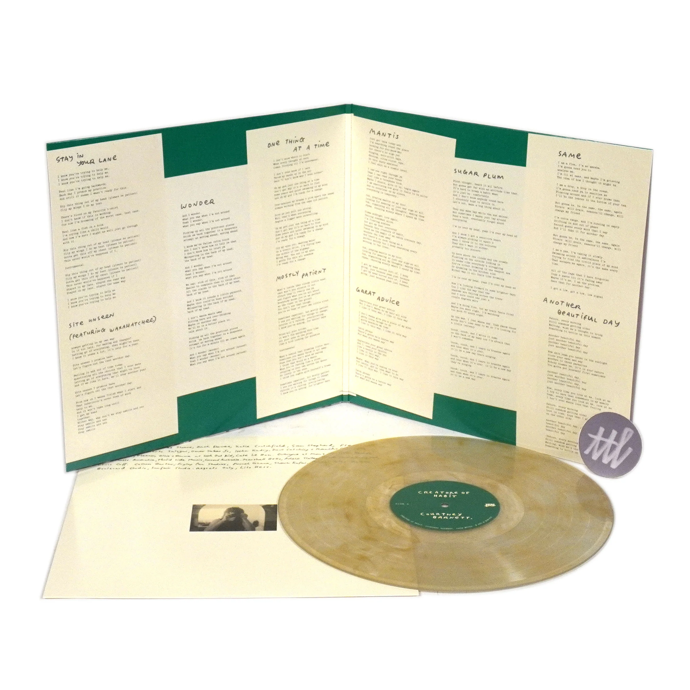 Courtney Barnett: Creature Of Habit (Indie Exclusive Colored Vinyl) Vinyl LP - Image 2