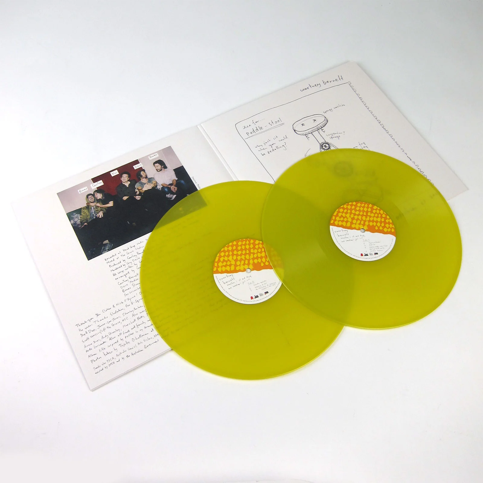 Courtney Barnett: Sometimes I Sit And Think, And Sometimes I Just Sit (Colored Vinyl) Deluxe Vinyl 2LP - Image 2