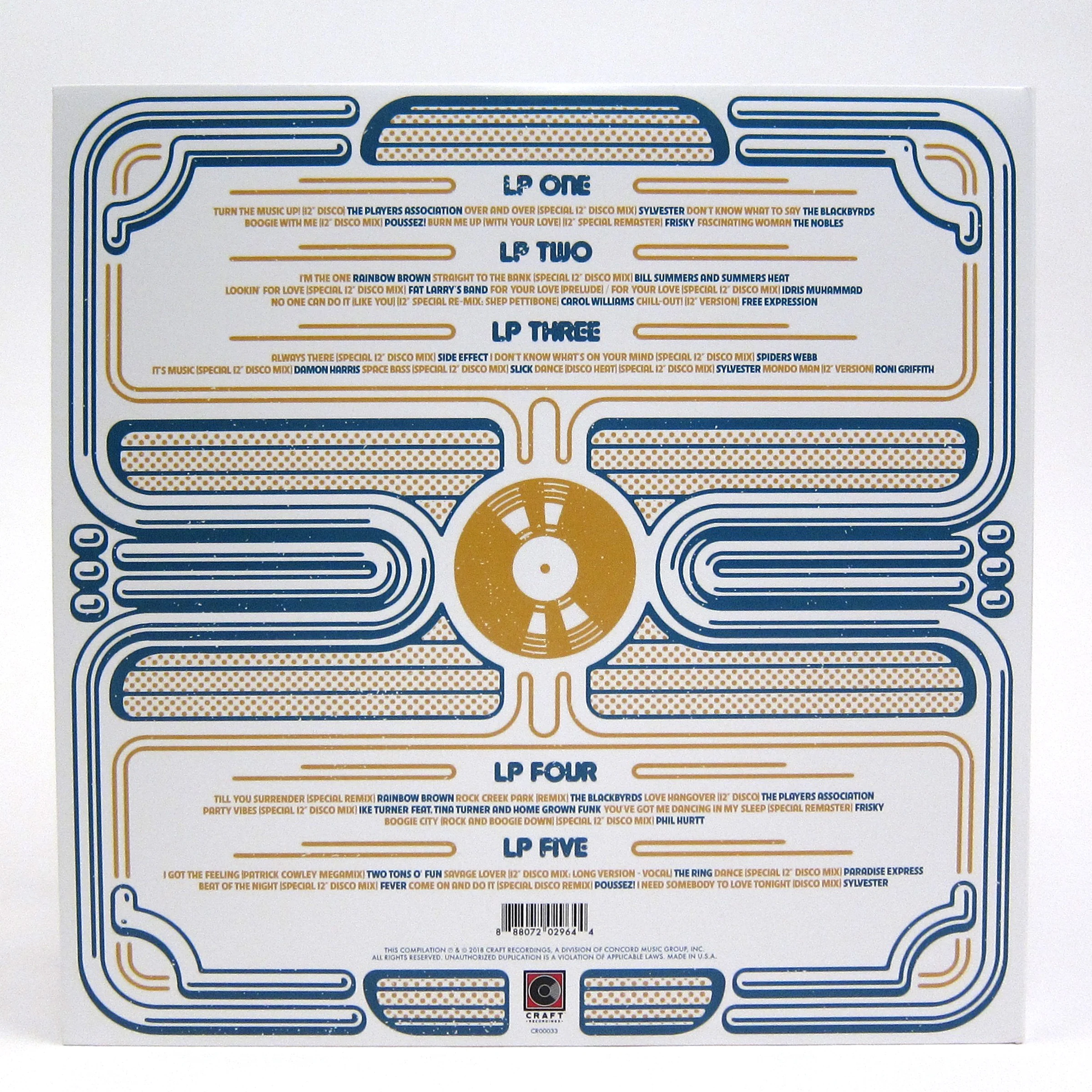 Craft Recordings: For Discos Only - Indie Dance From Fantasy & Vanguard (1976–81) Vinyl 5LP Boxset - Image 3