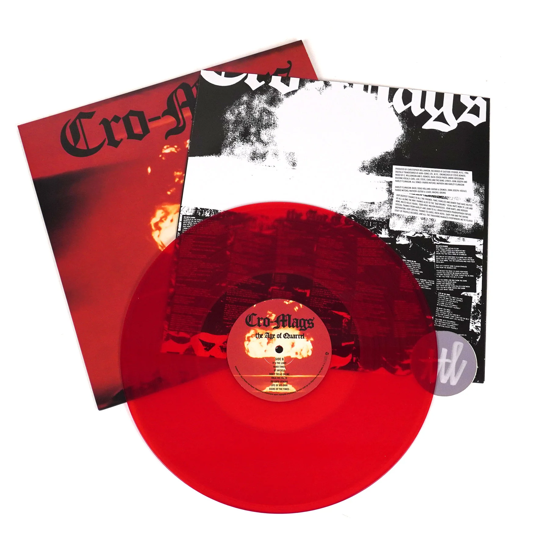 Cro-Mags: The Age of Quarrel (Colored Vinyl) Vinyl LP - Image 2