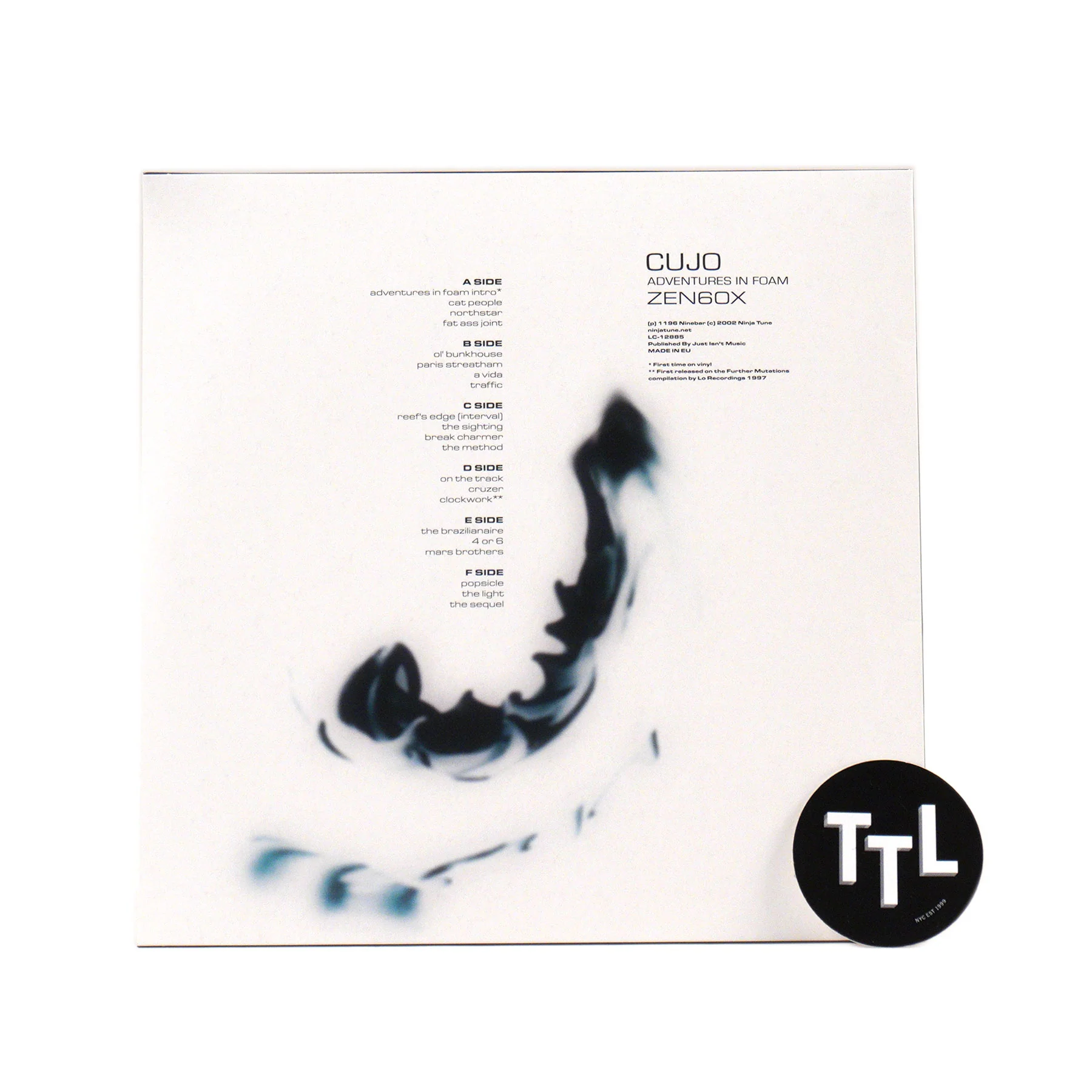 Cujo: Adventures In Foam (Amon Tobin) (Colored Vinyl) Vinyl 3LP - Image 3