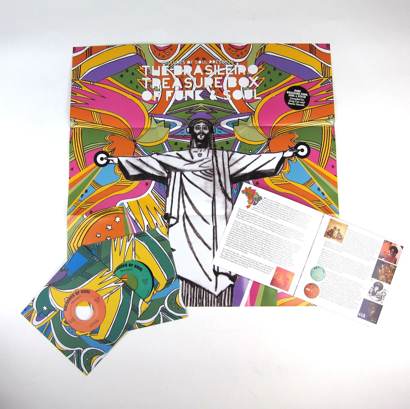Cultures Of Soul: The Brasileiro Treasure Box Of Funk & Soul 7x7" Boxset - Image 2
