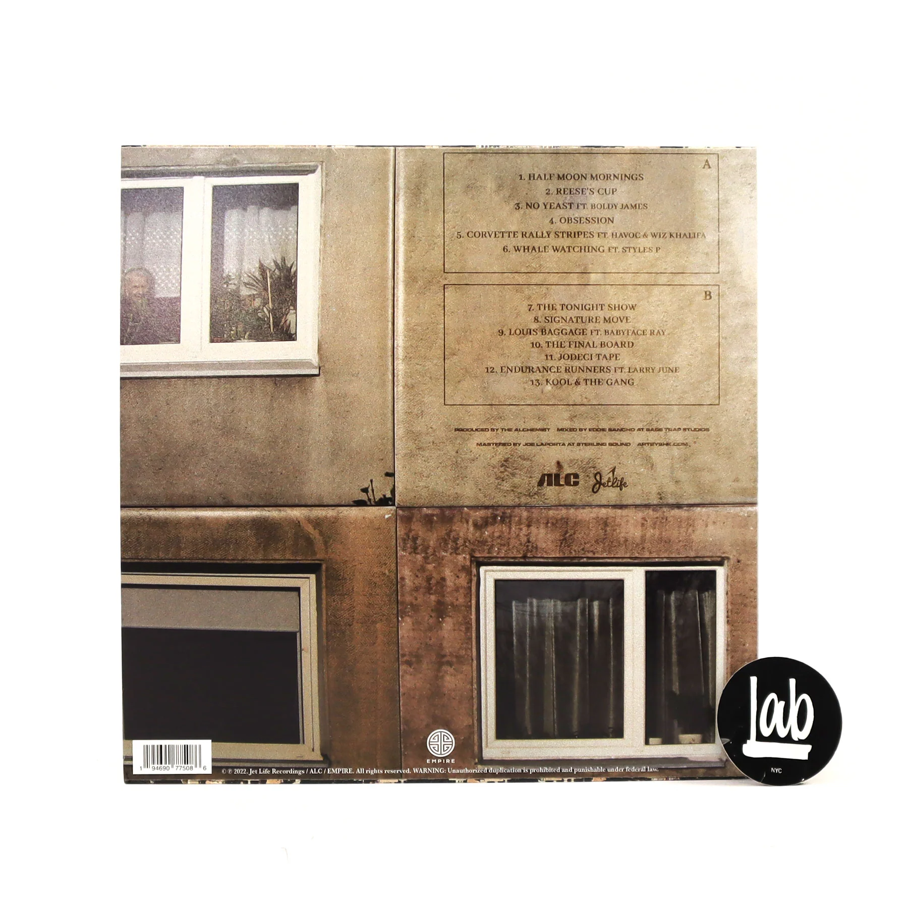 Curren$y & Alchemist: Continuance Vinyl LP - Image 2