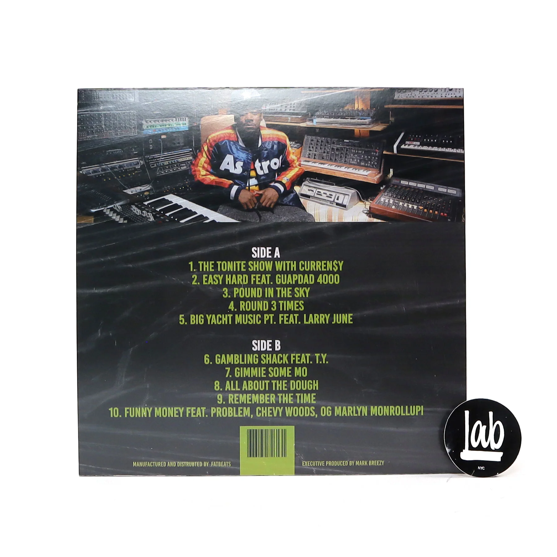 Curren$y & DJ.Fresh: The Tonite Show With Curren$y Vinyl LP - Image 2