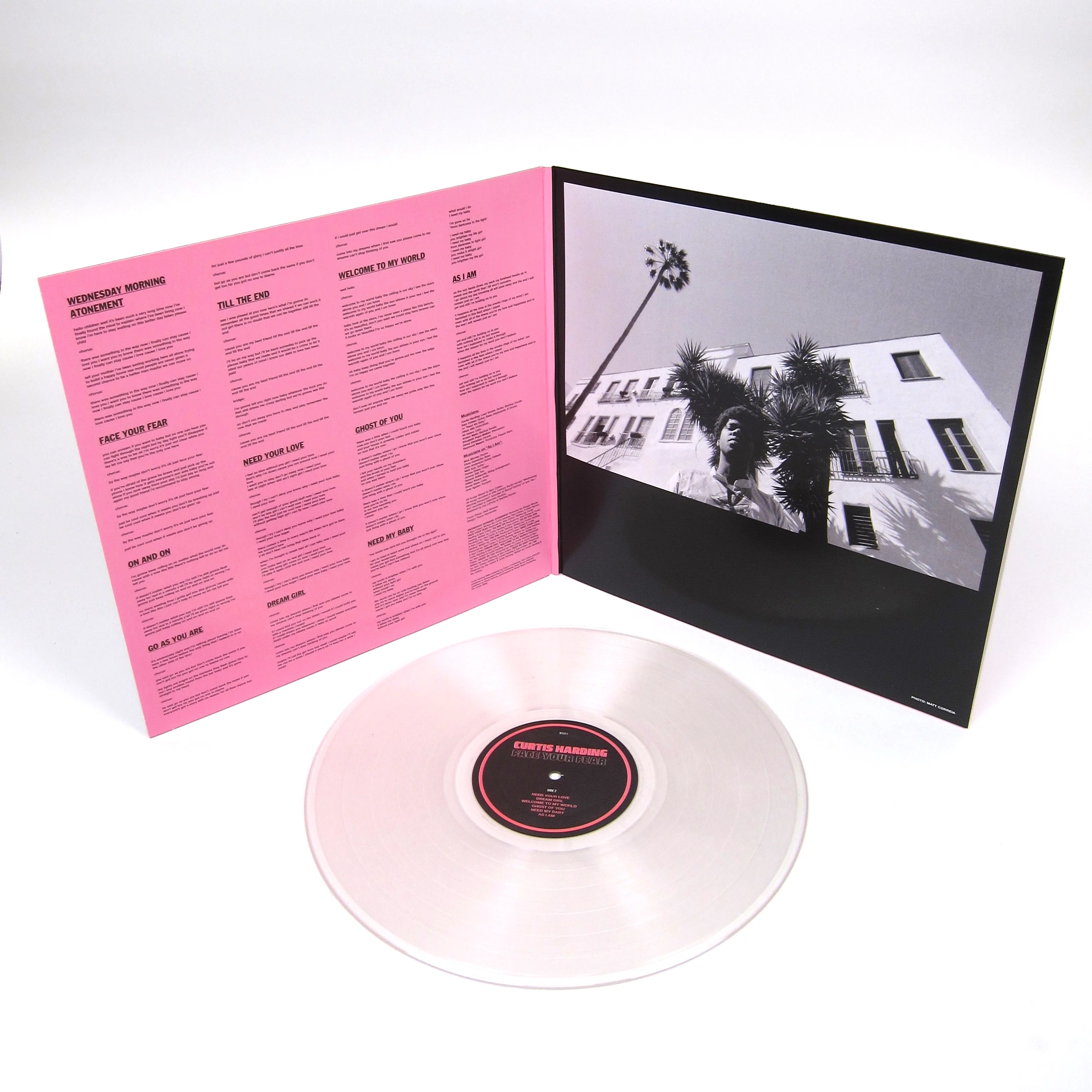 Curtis Harding: Face Your Fear (Indie Exclusive Colored Vinyl) Vinyl LP - Image 2