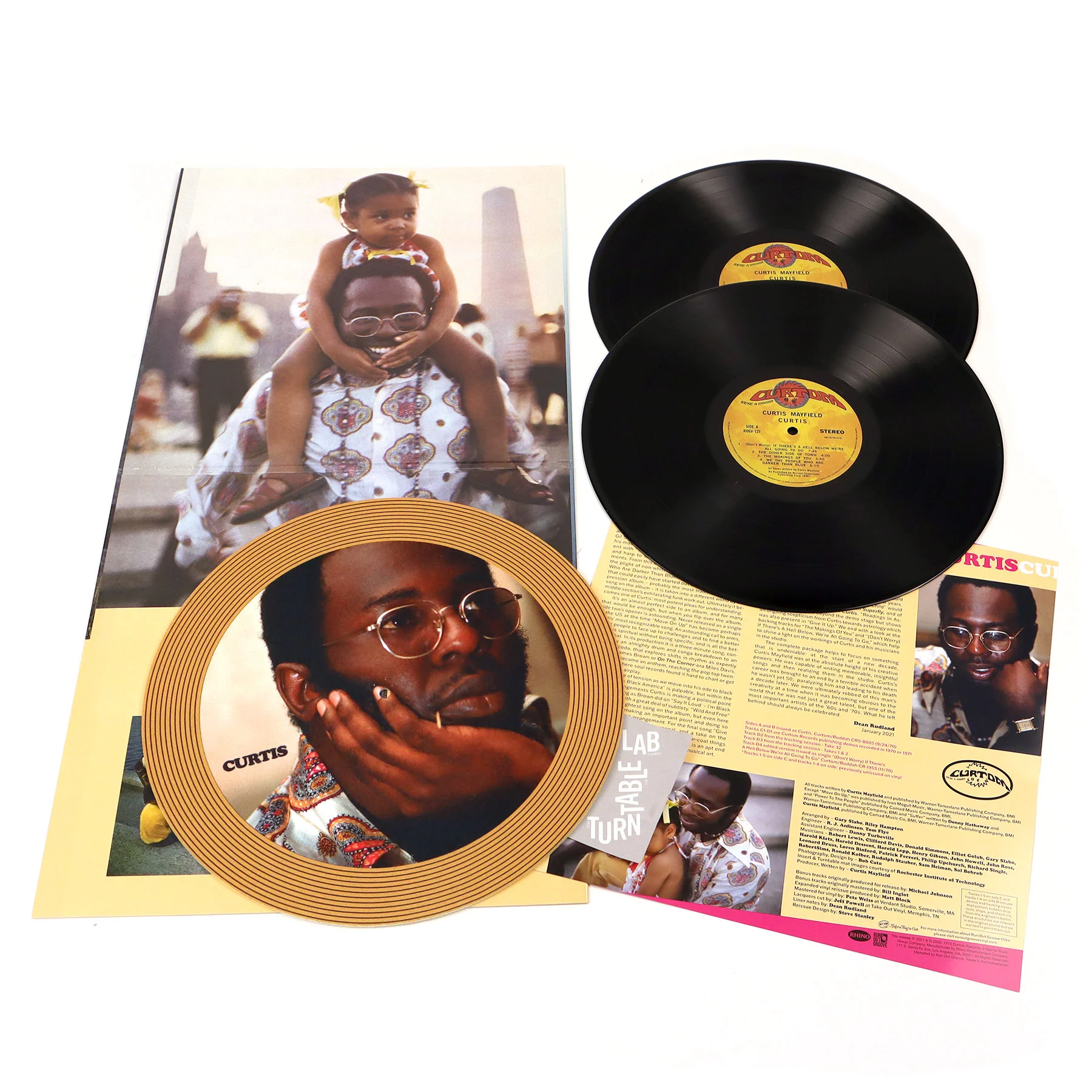 Curtis Mayfield: Curtis - 50th Anniversary Edition (Run Out Groove 180g) Vinyl 2LP - Image 2