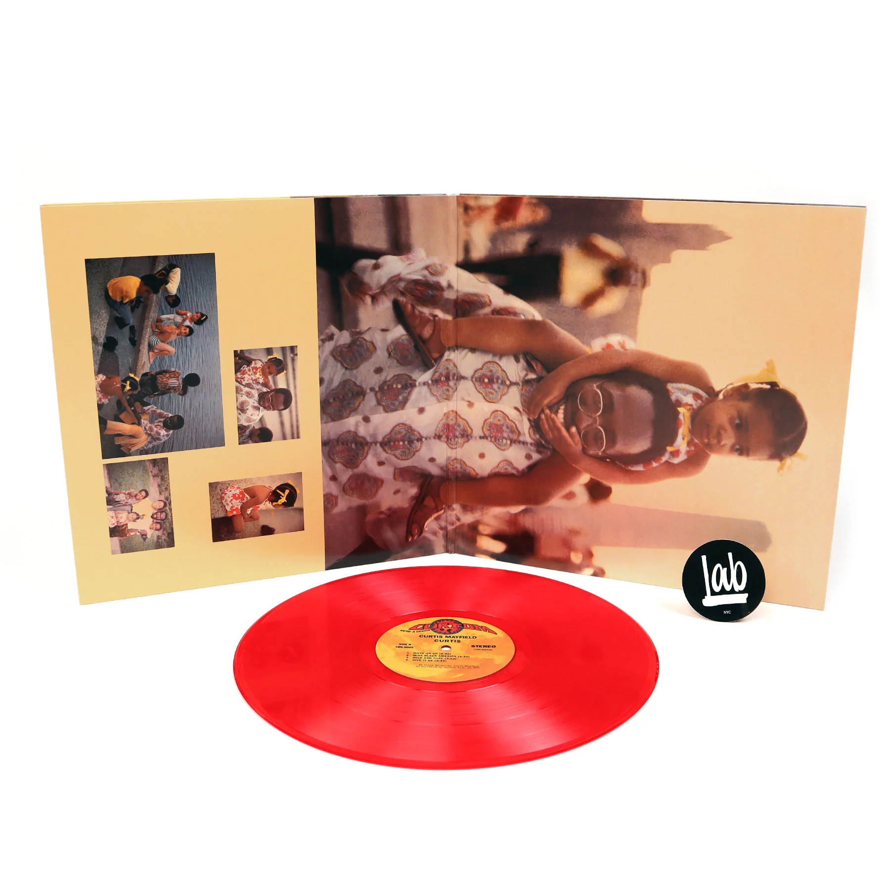 Curtis Mayfield: Curtis (Orange Colored Vinyl) Vinyl LP - Image 2