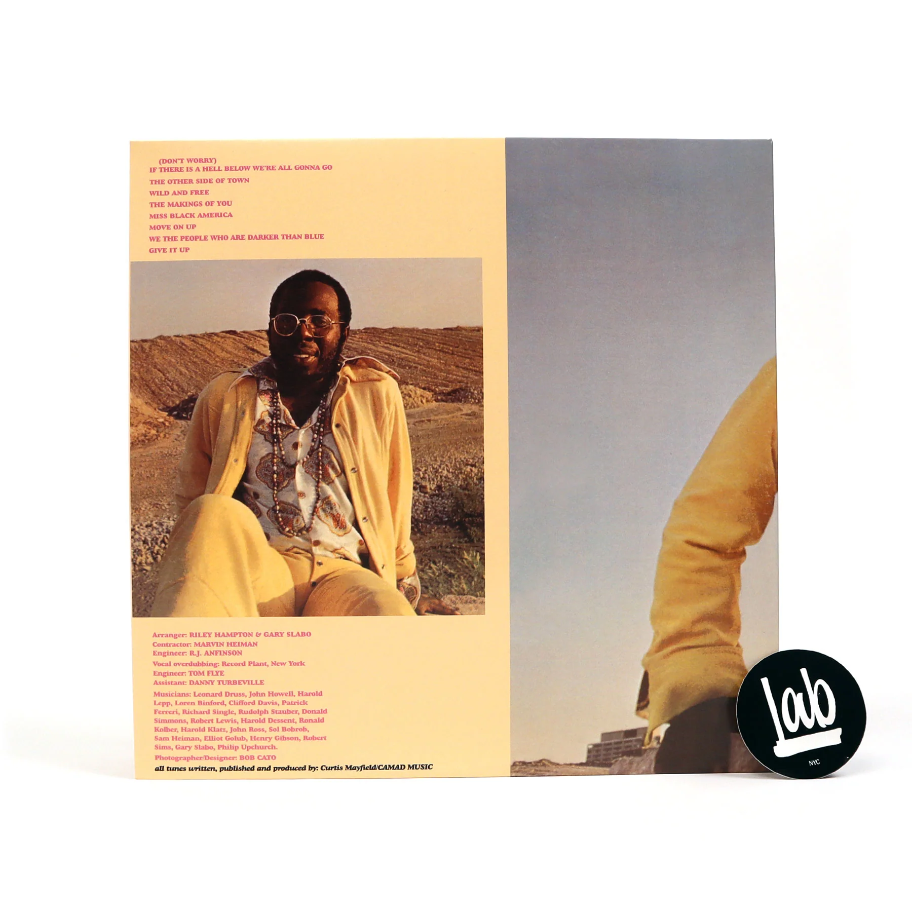 Curtis Mayfield: Curtis (Orange Colored Vinyl) Vinyl LP - Image 3