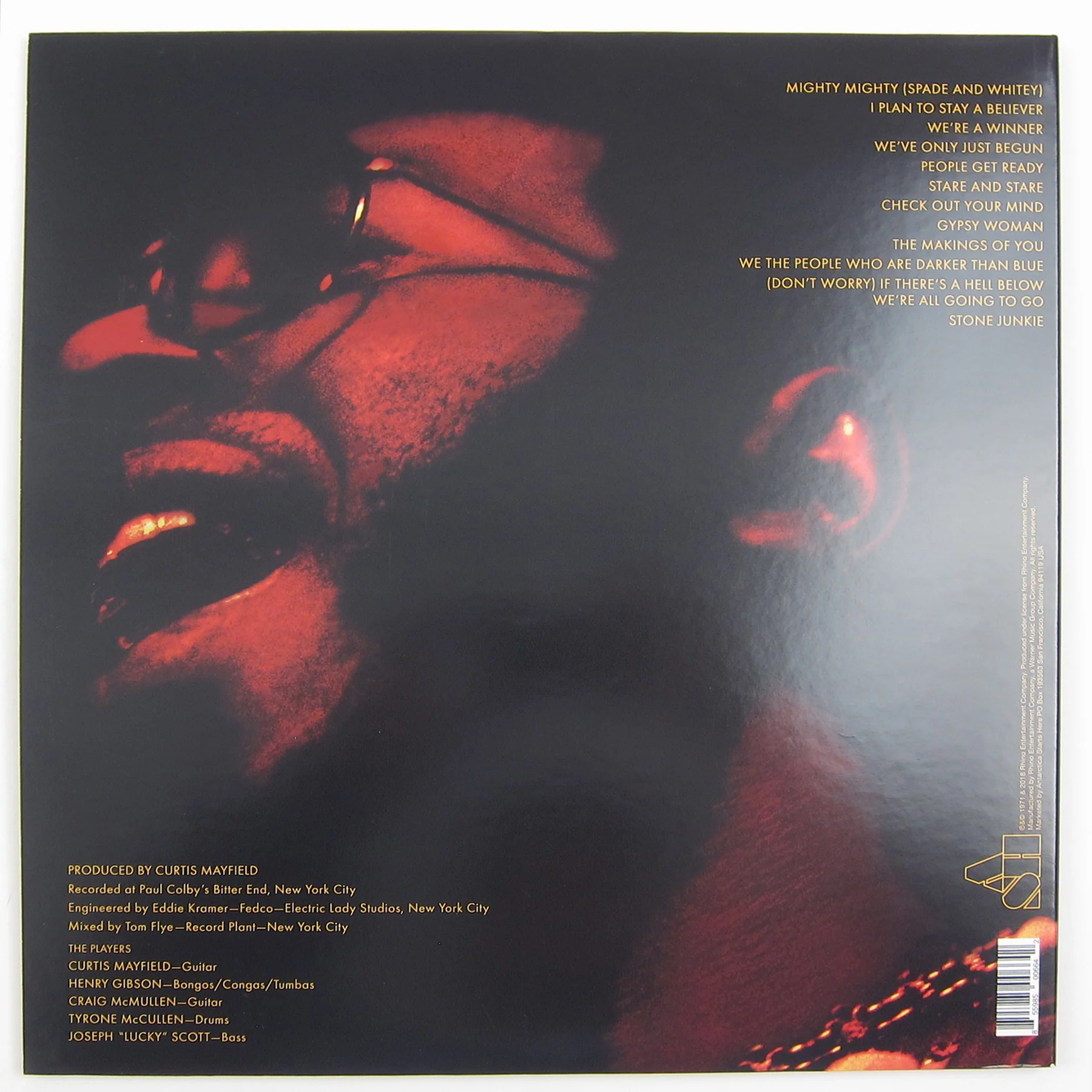 Curtis Mayfield: Curtis / Live! Vinyl 2LP - Image 3