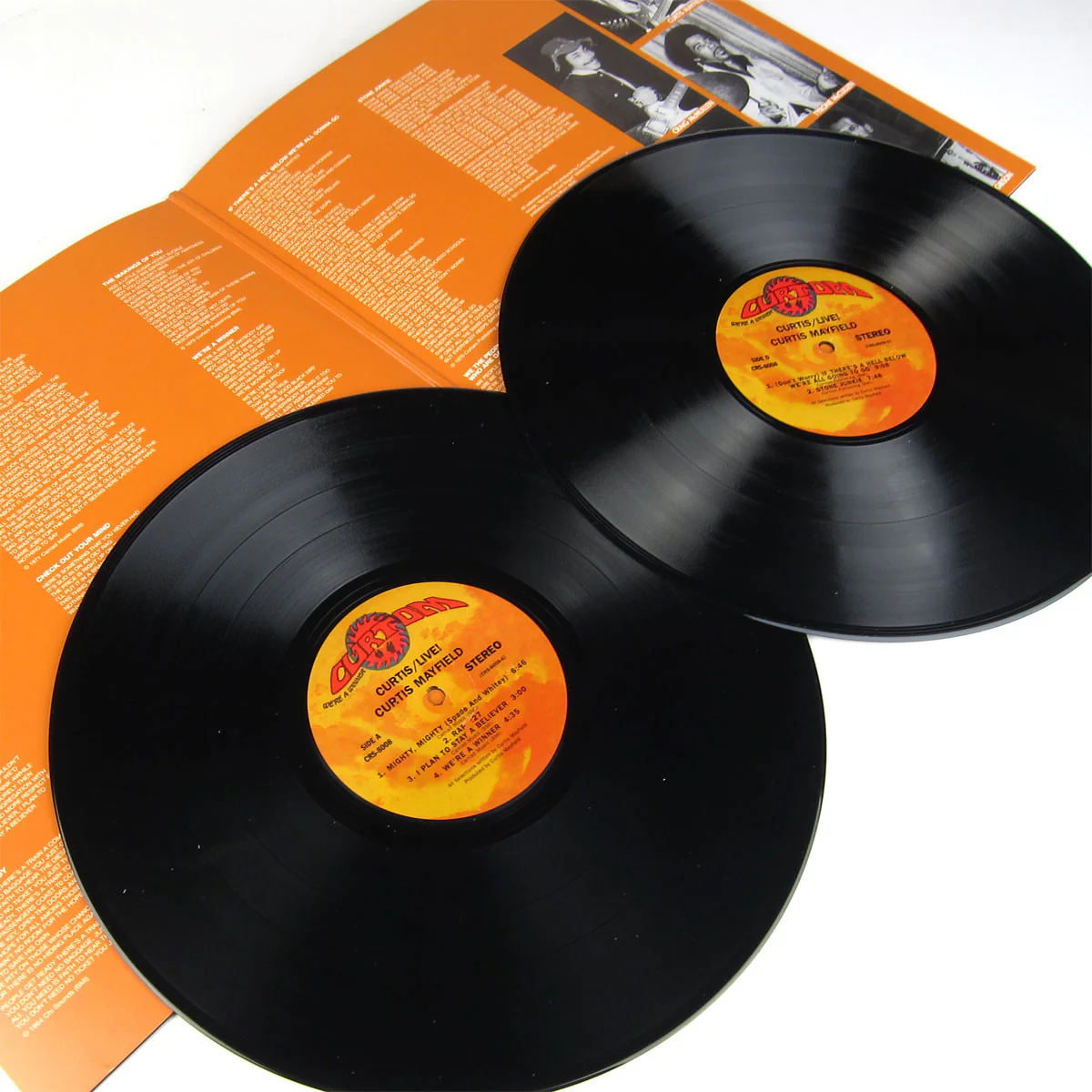 Curtis Mayfield: Live! Vinyl 2LP - Image 2