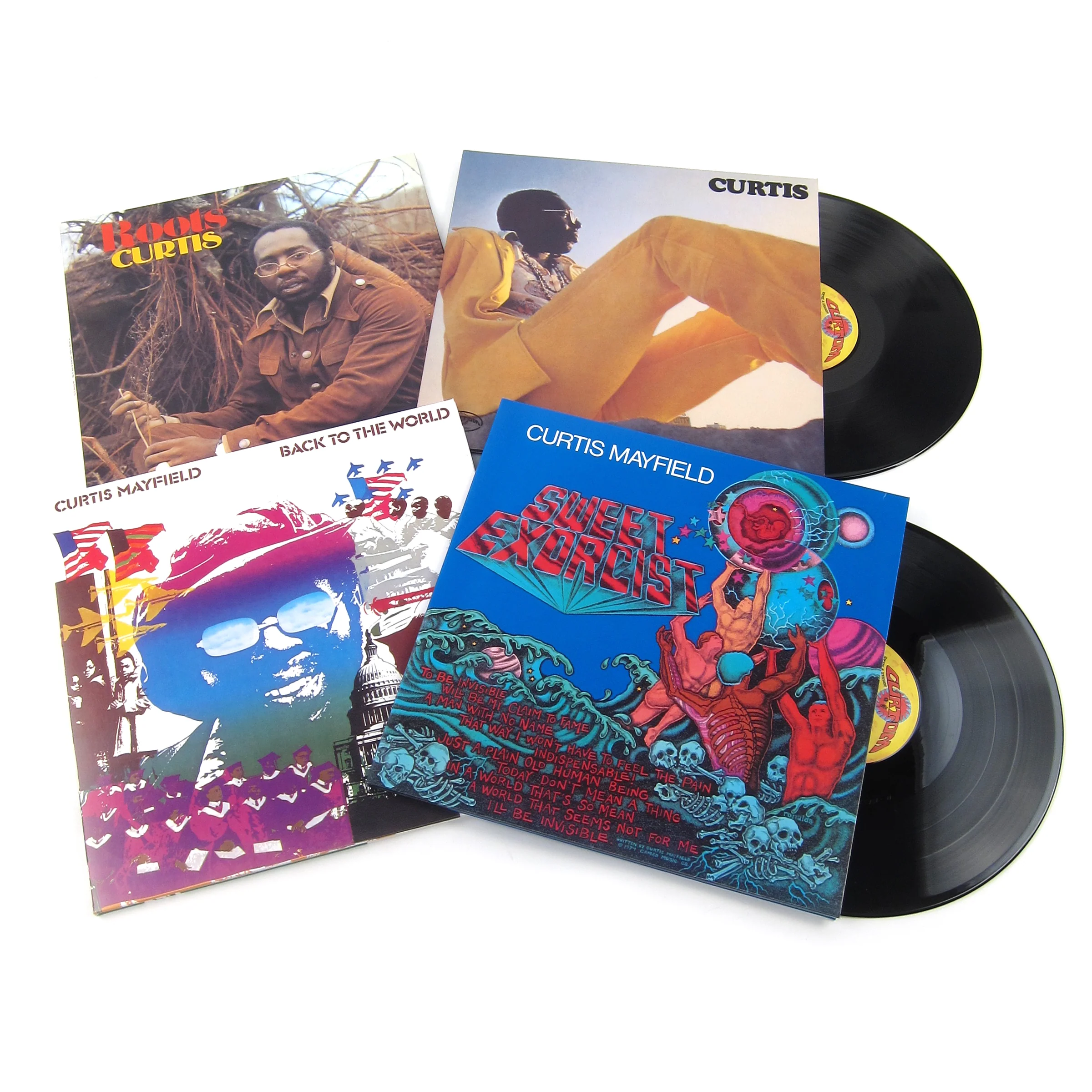 Curtis Mayfield: Keep On Keeping On - Studio Albums 1970-1974 (180g) Vinyl 4LP Boxset - Image 2