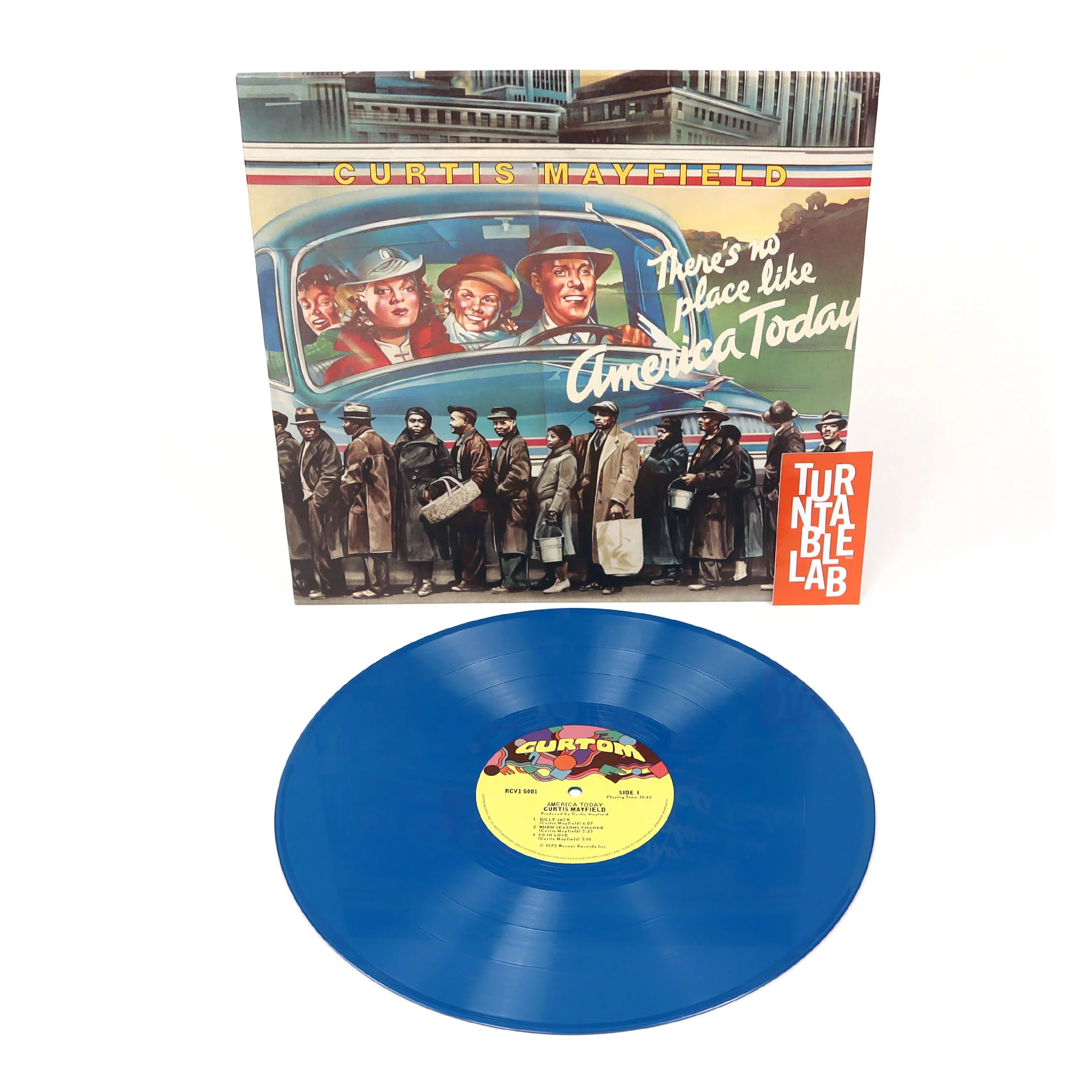 Curtis Mayfield: There's No Place Like America Today (Colored Vinyl) Vinyl LP - Image 2