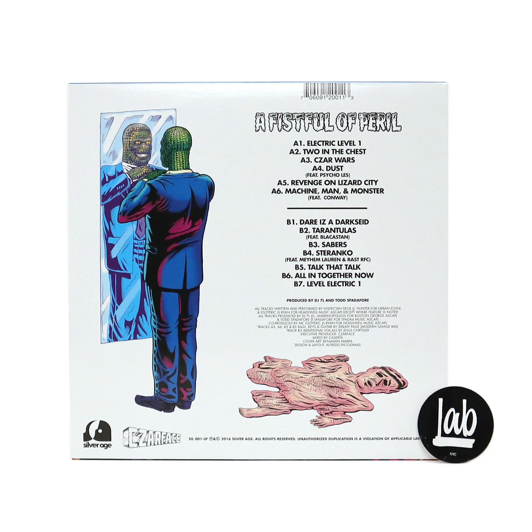 Czarface: A Fistful Of Peril Vinyl LP - Image 2