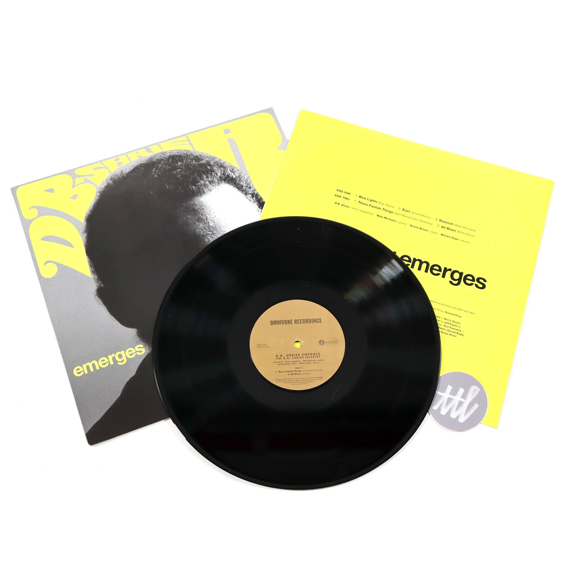 D.B. Shrier Quartet: D.B. Shrier Emerges Vinyl LP - Image 2