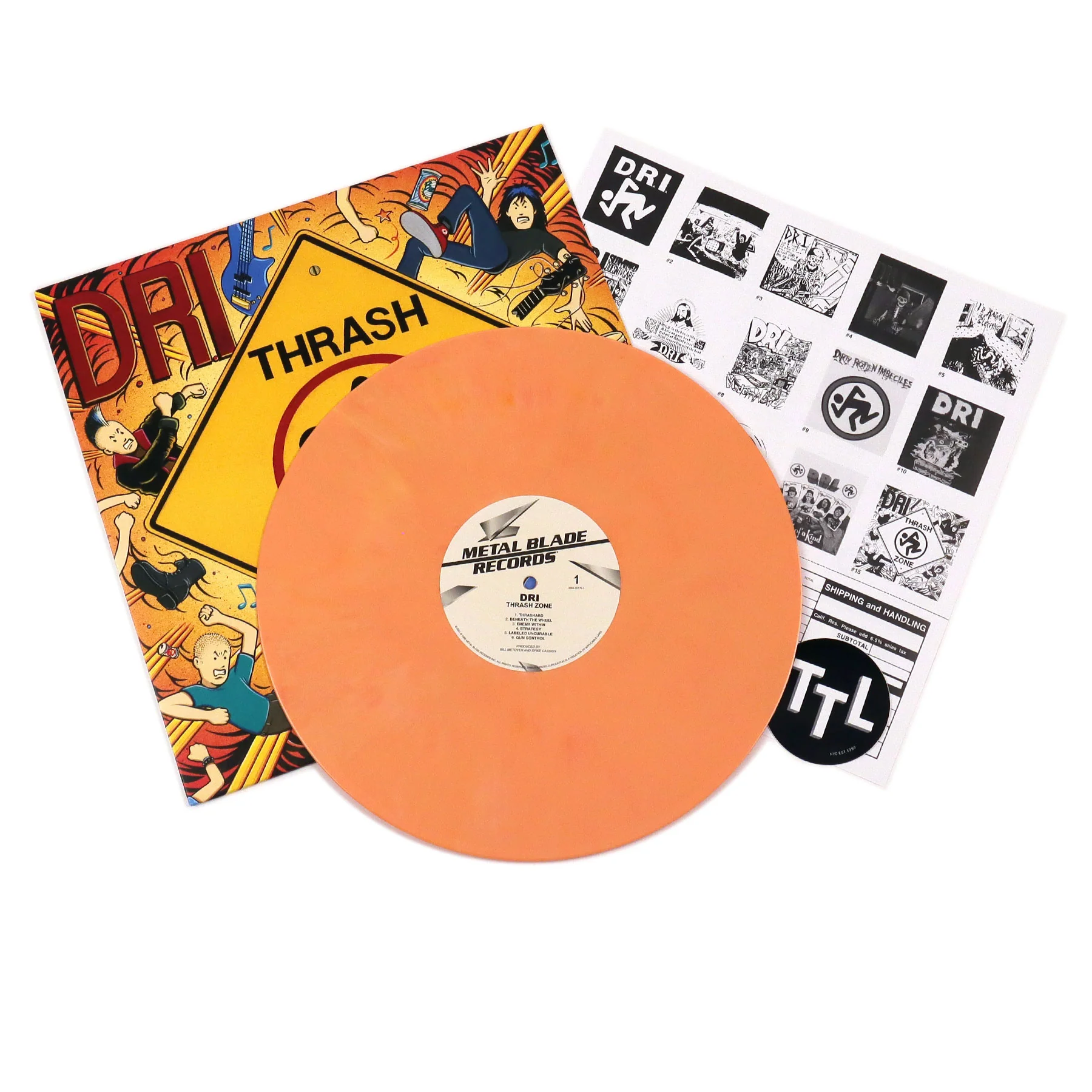 D.R.I.: Thrash Zone (Colored Vinyl) Vinyl LP - Image 2