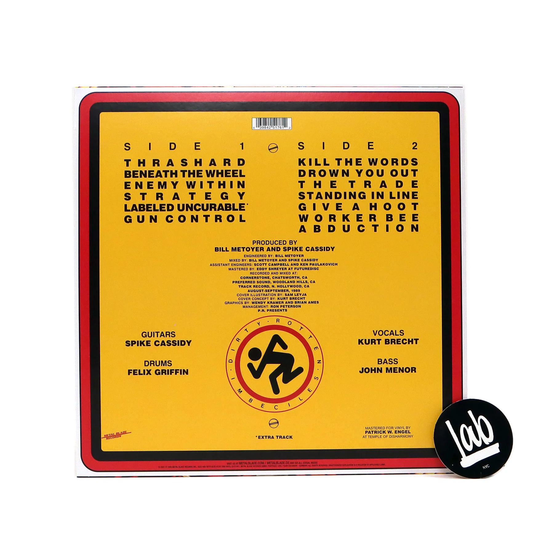 D.R.I.: Thrash Zone (Colored Vinyl) Vinyl LP - Image 3