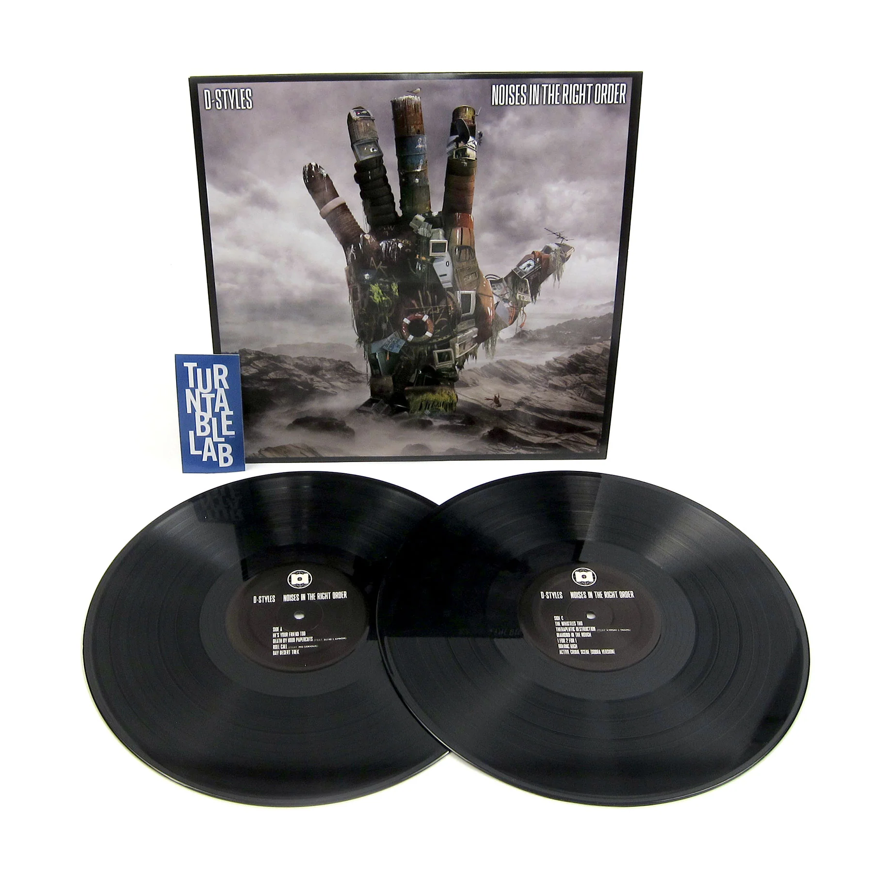D-Styles: Noises In The Right Order Vinyl 2LP - Image 2