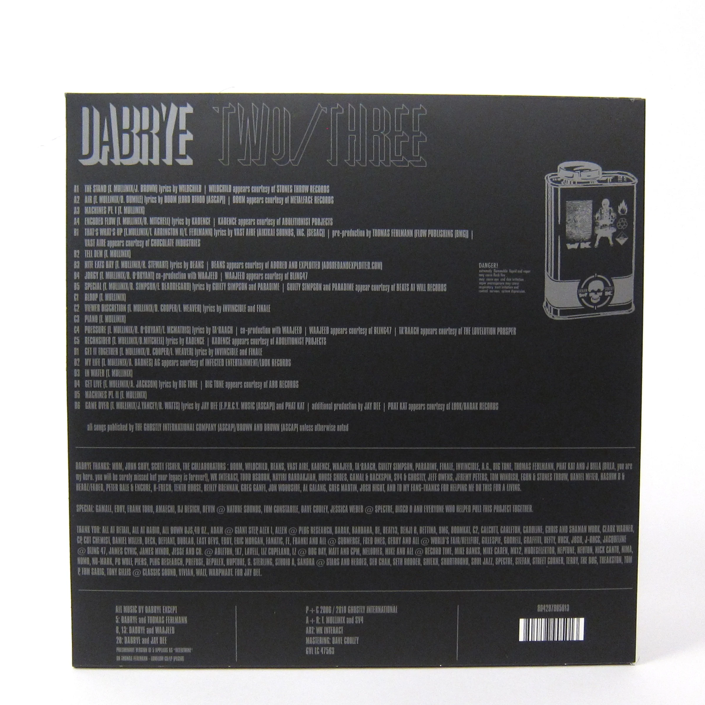 Dabrye: Two/Three Vinyl 2LP - Image 3