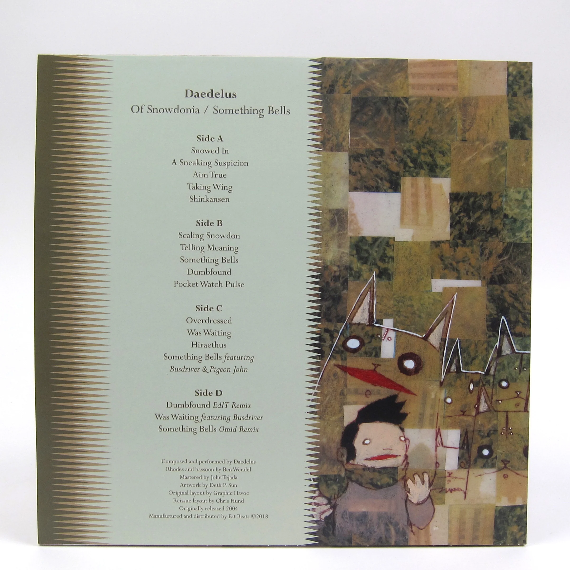 Daedelus: Of Snowdonia & Something Bells (Colored Vinyl) Vinyl 2LP - Image 3