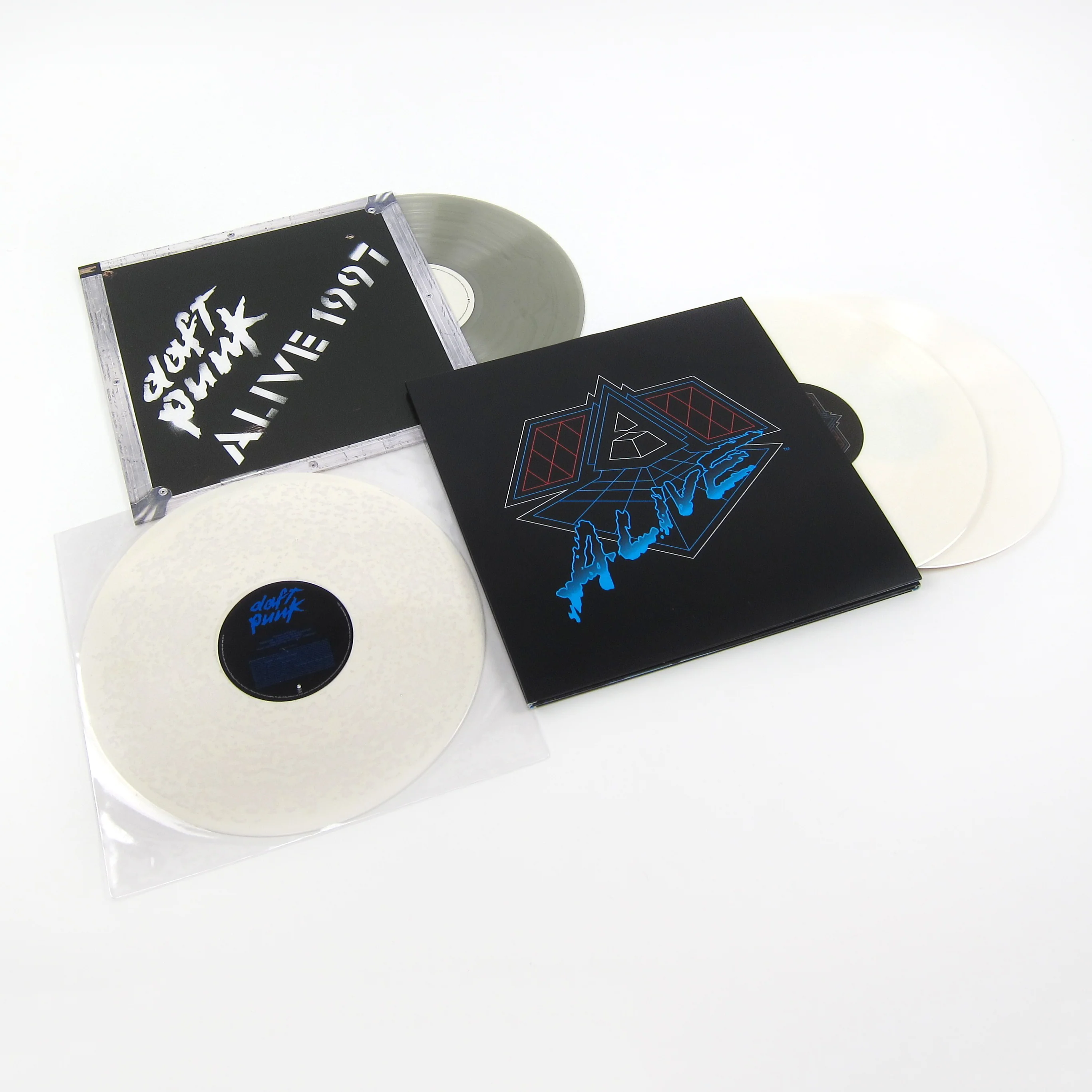 Daft Punk: Alive 1997 + Alive 2007 (180g, Colored Vinyl) 4LP Vinyl Boxset - Image 3