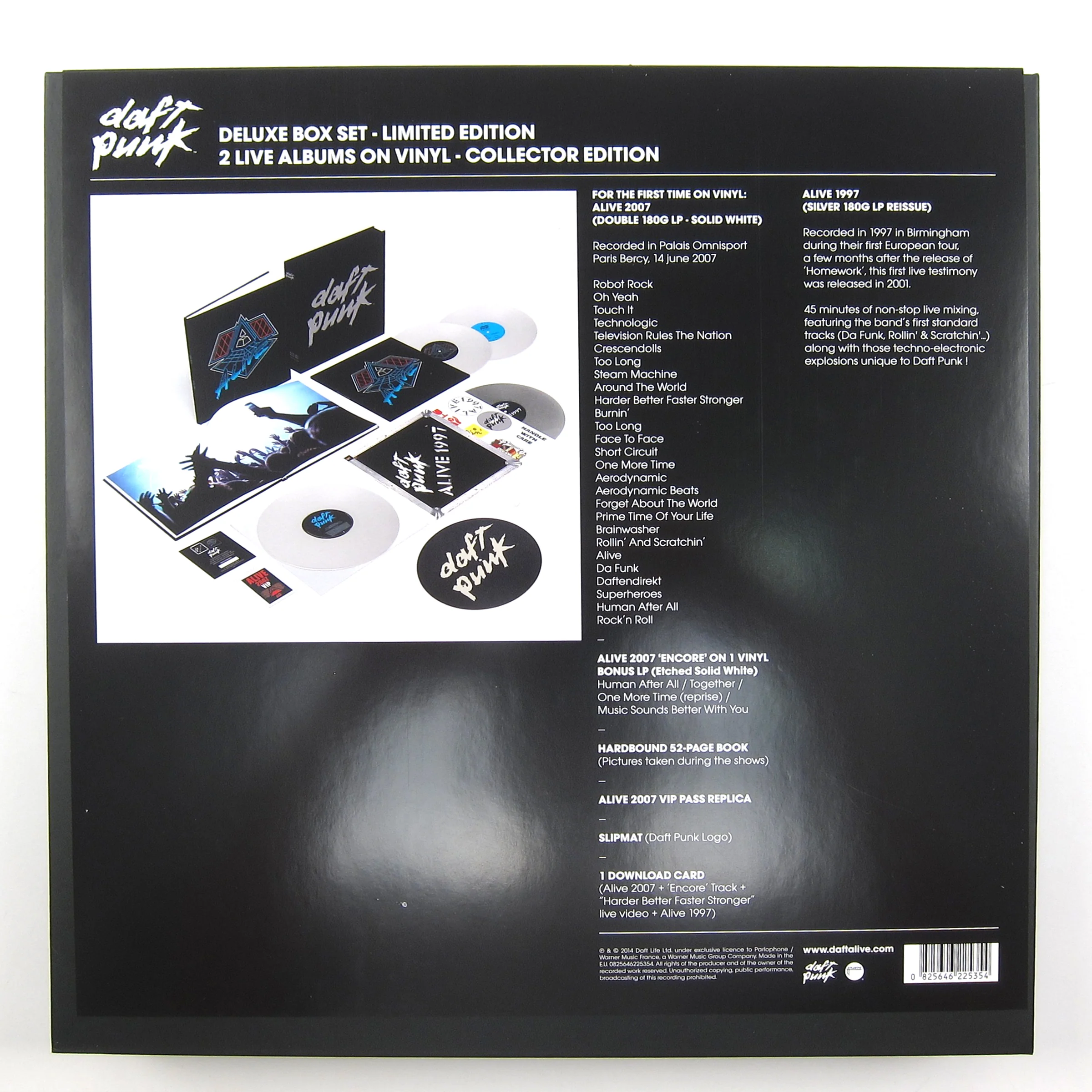 Daft Punk: Alive 1997 + Alive 2007 (180g, Colored Vinyl) 4LP Vinyl Boxset - Image 6