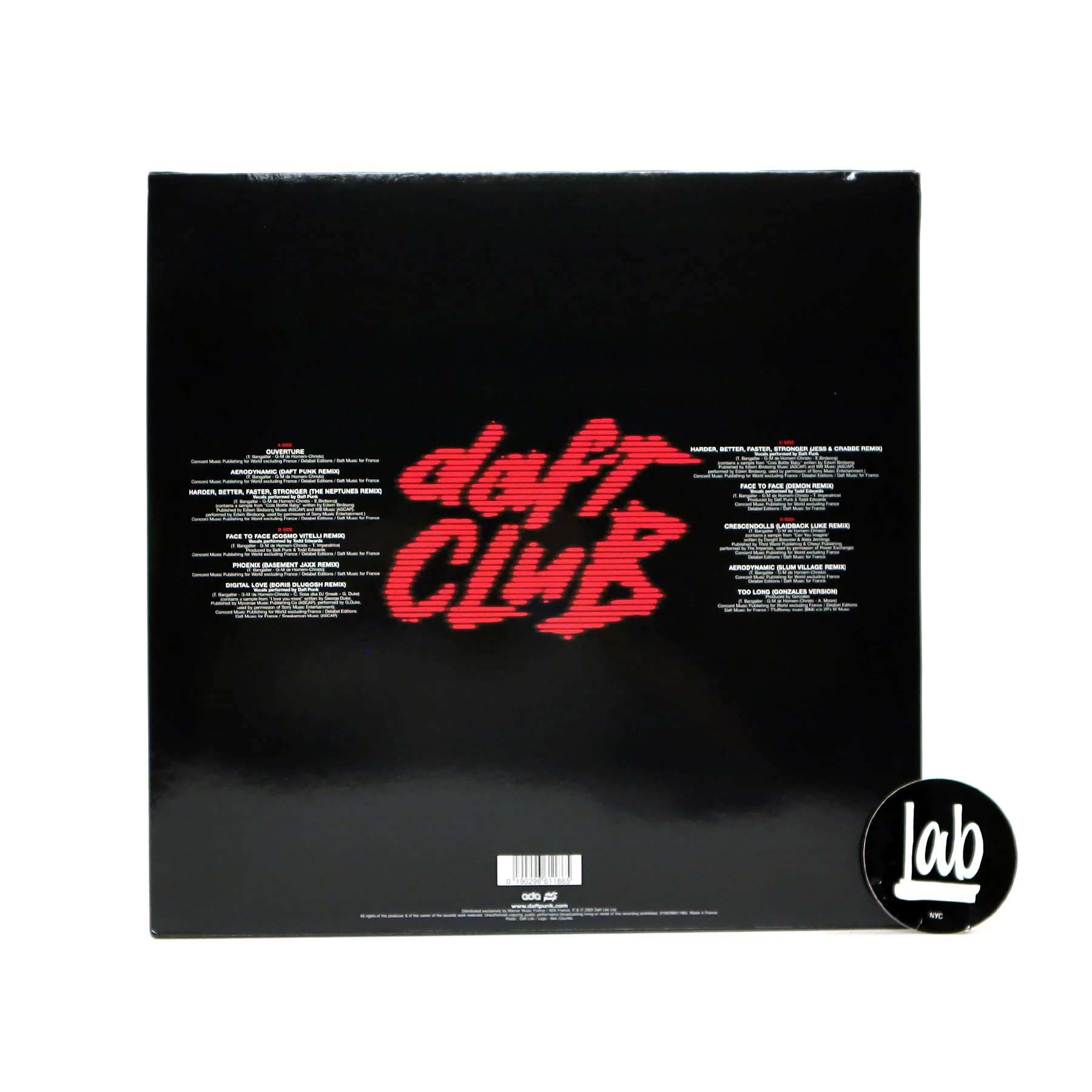 Daft Punk: Daft Club Vinyl 2LP - LIMIT 1 PER CUSTOMER - Image 3